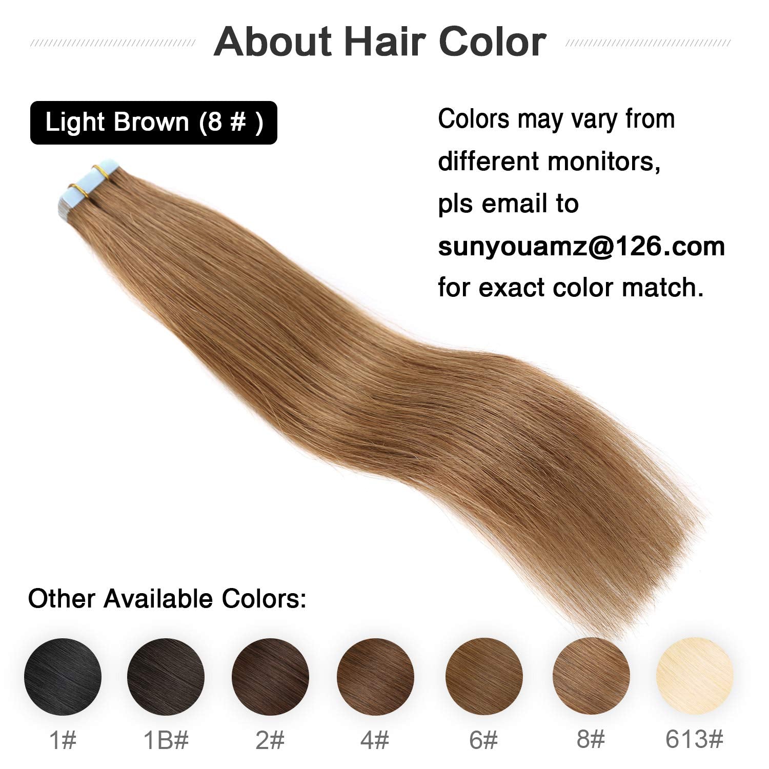 Suyya Tape In Hair Extensions 100% Remy Human Hair 20 Inches 20Pcs 50G/Pack Straight Seamless Skin Weft Tape In Human Hair Exten
