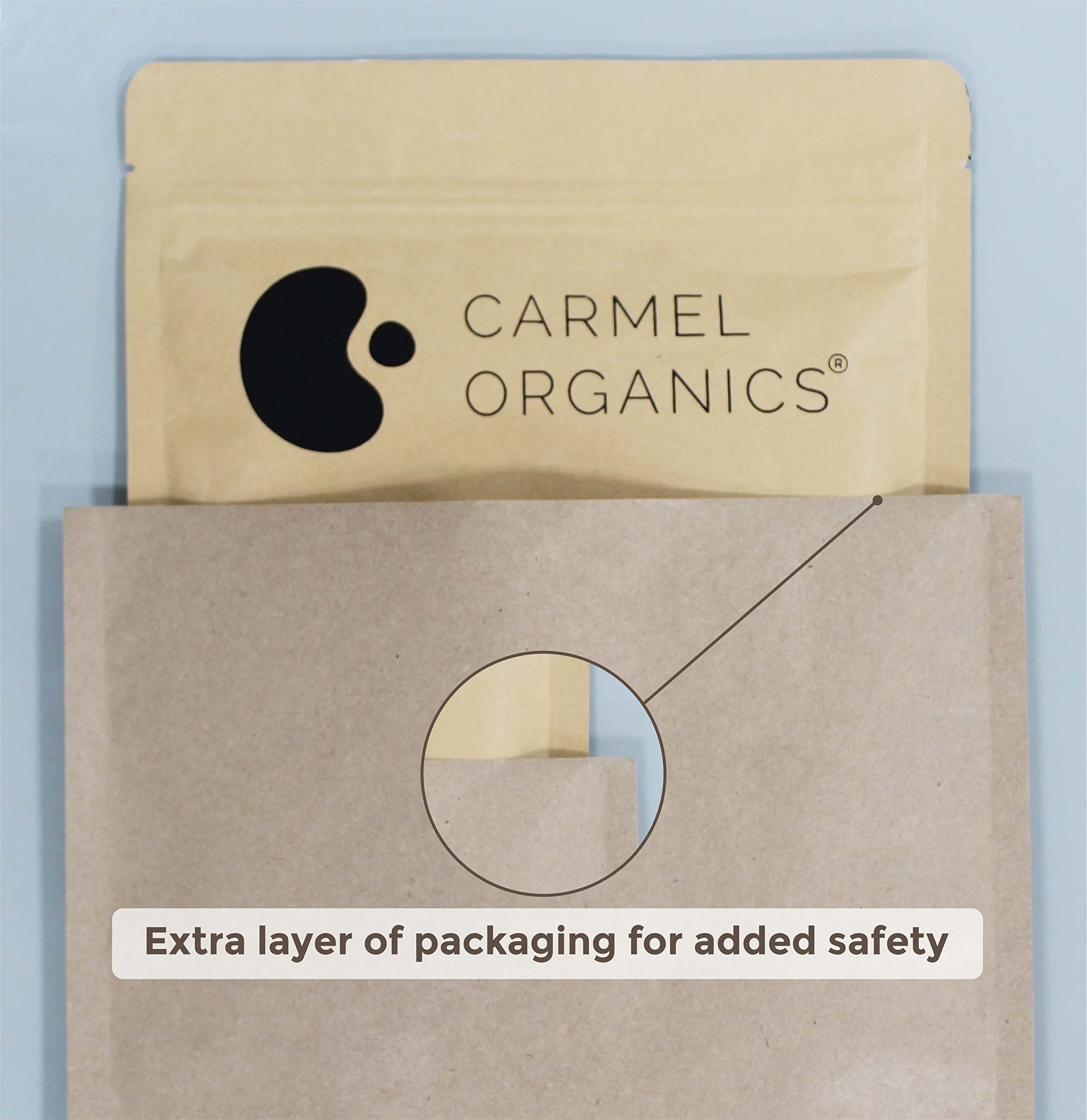 CARMEL ORGANICS Shikakai Powder 8 Ounce or 227 Grams | Natural Hair Care Cleansing & Conditioning | No Added Preservatives | Aca