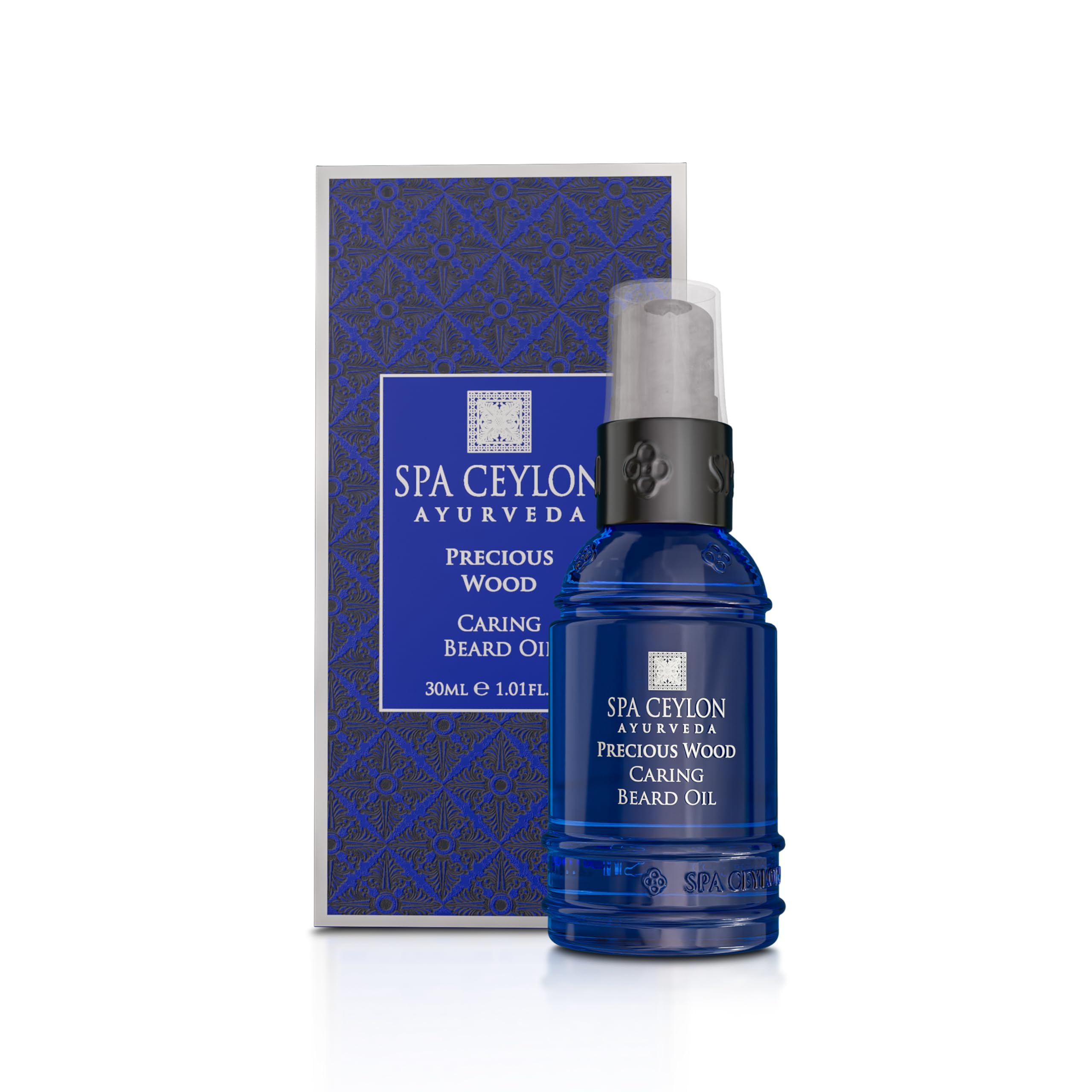SPA CEYLON Precious Wood Caring Beard Oil | Beard Moisturize & Conditioner | Nongreasy mens beard care | 30ml
