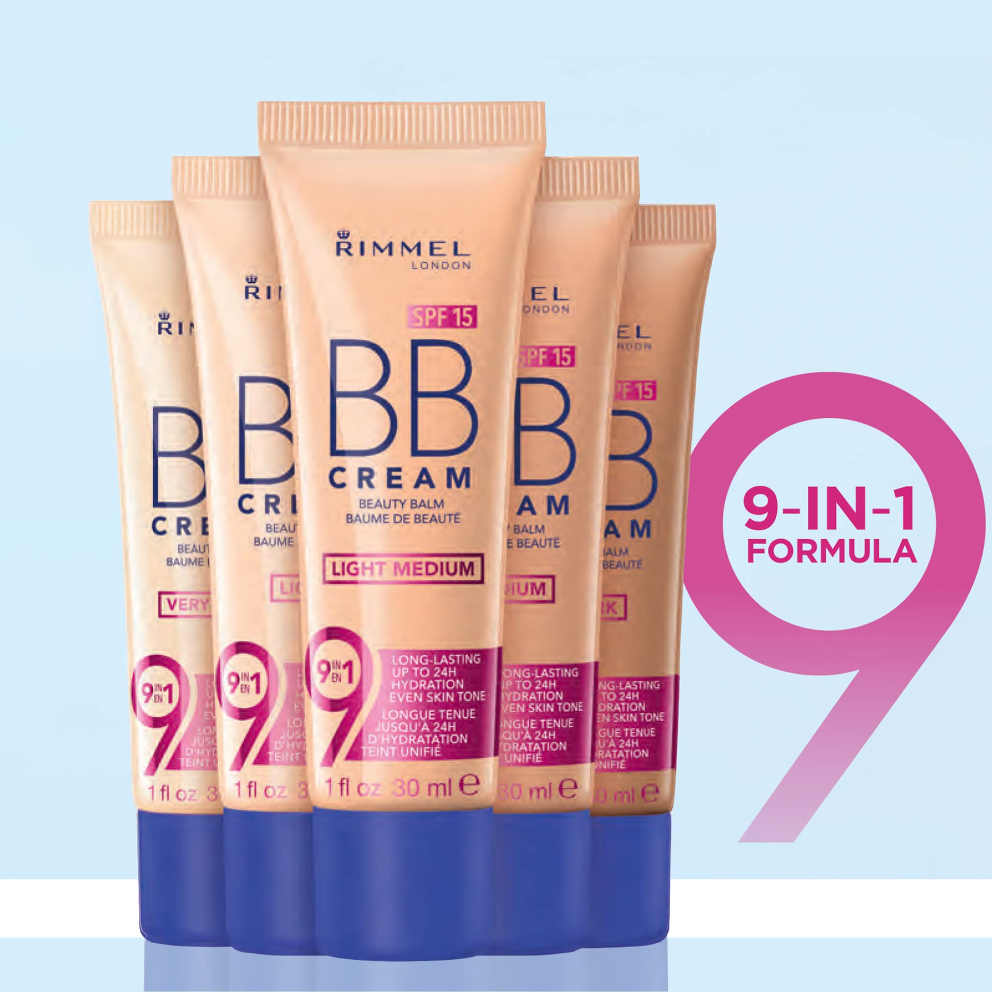 Rimmel London Bb Cream, Very Light, 3 Ml