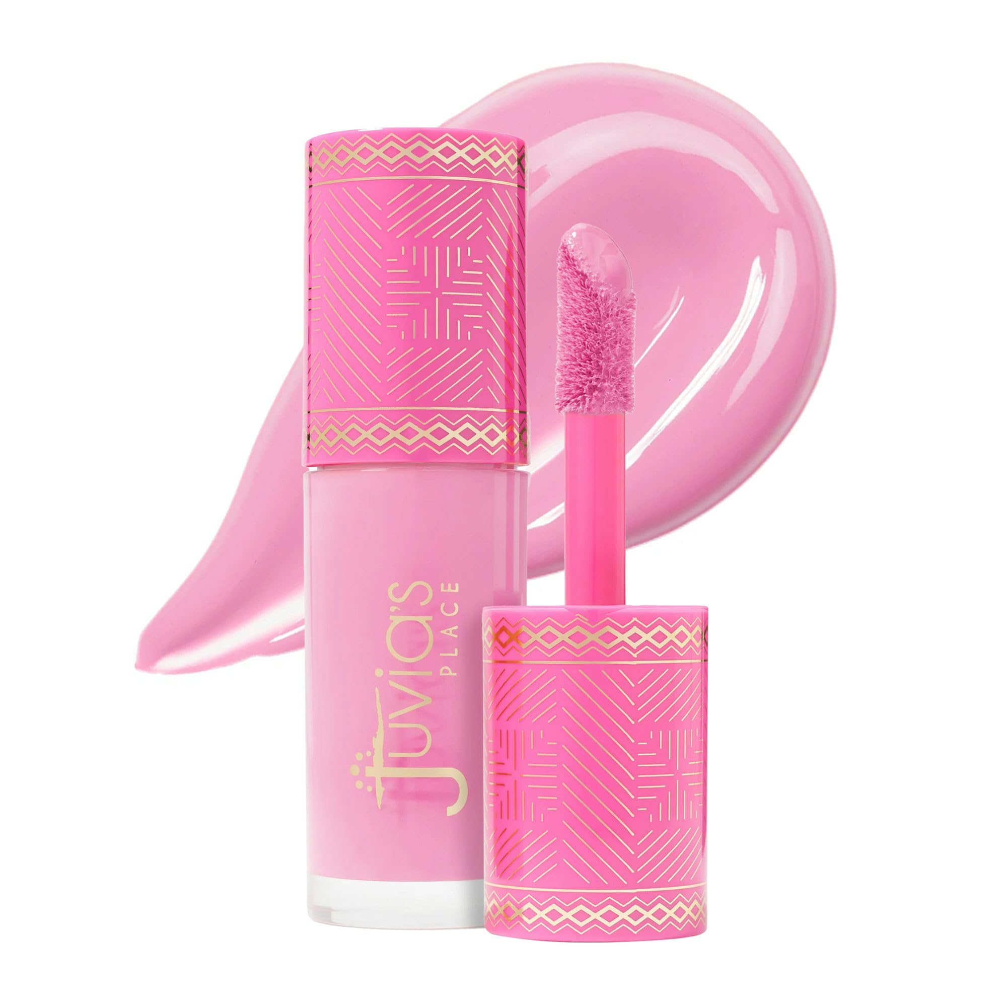 Juvia's Place Blushed Liquid Blush BlushLily - Dewy Tint Cheeks Makeup Glow Pigment Effortless Beauty Long Lasting Cosmetics Sof