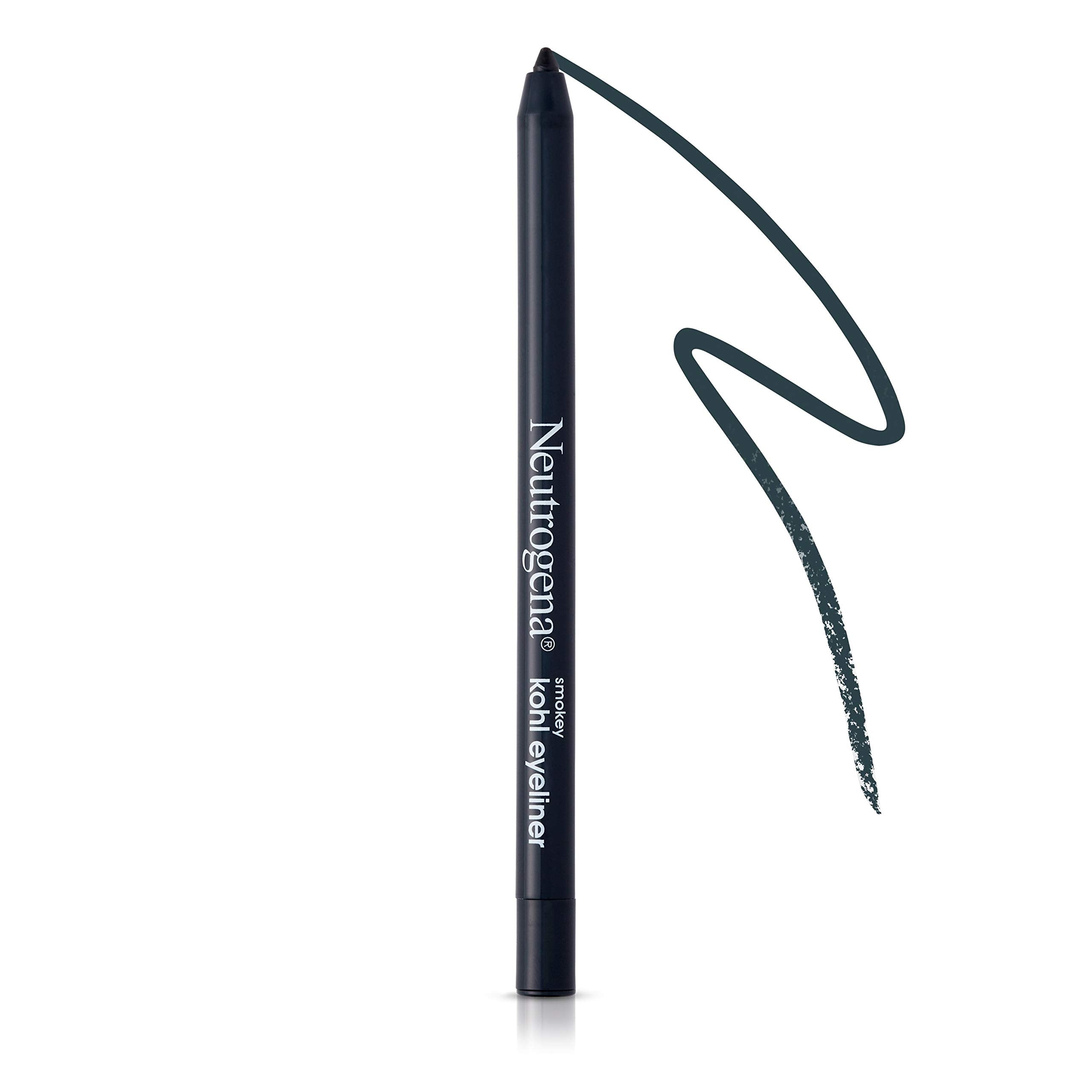 Neutrogena Smokey Kohl Eyeliner With Antioxidant Vitamin E, Water-Resistant & Smooth-Gliding Eyeliner Makeup, Smokey Gray, 0014