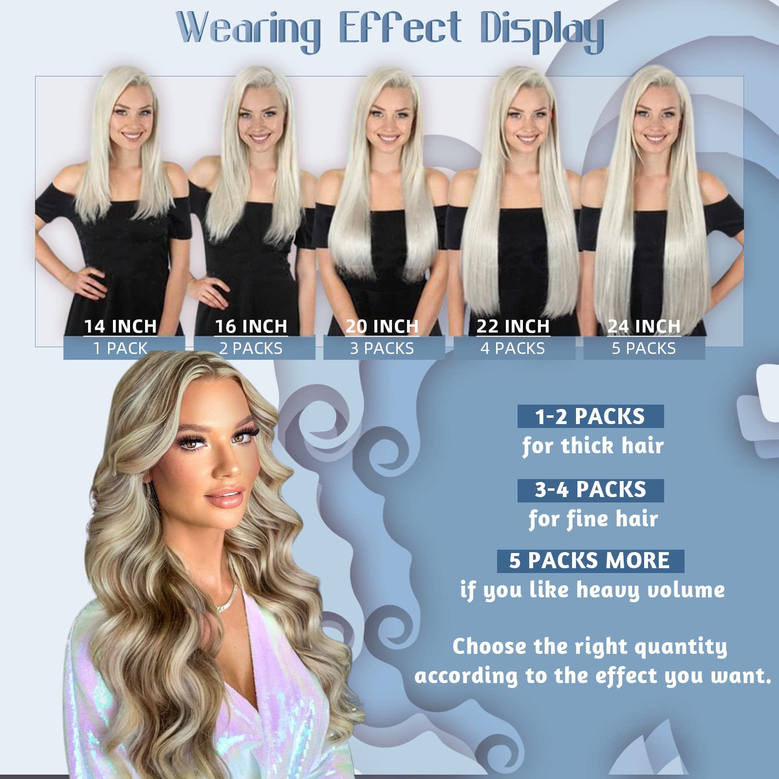 Hetto Tape In Hair Extensions Human Hair Tape In Extensions #10 Golden Brown Highlight With Bleach Blonde Tape In Human Hair 22