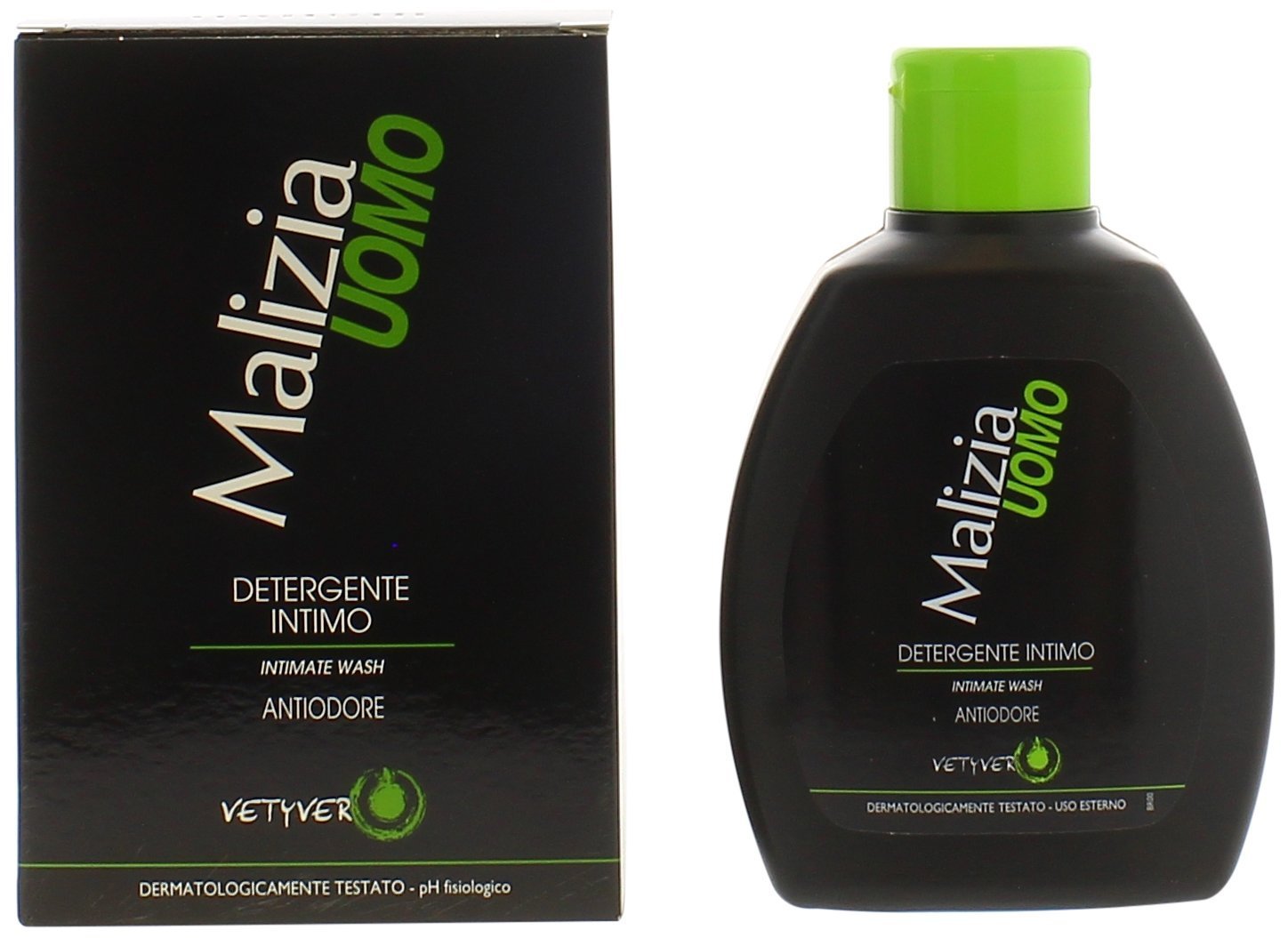 Intimate Wash The Scent Of Vetiver Man 200 ml by Malizia Uomo