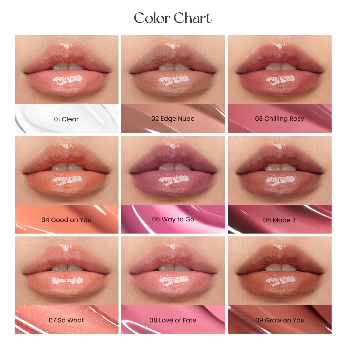 Peripera Ink Glasting Lip Gloss  Non-Sticky, High-Shine, 4Xl Wand For Easy Application, Comfortable, Plumping, Fuller-Looking Li