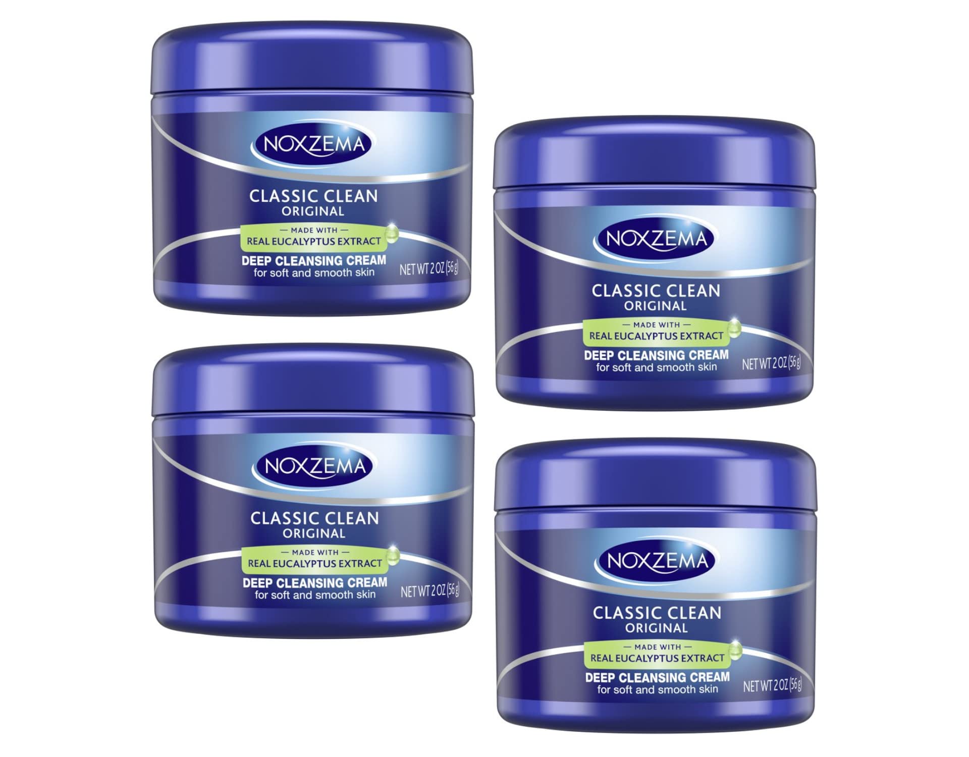 Noxzema Original Deep Cleansing Cream 2 Oz (Pack Of 4)