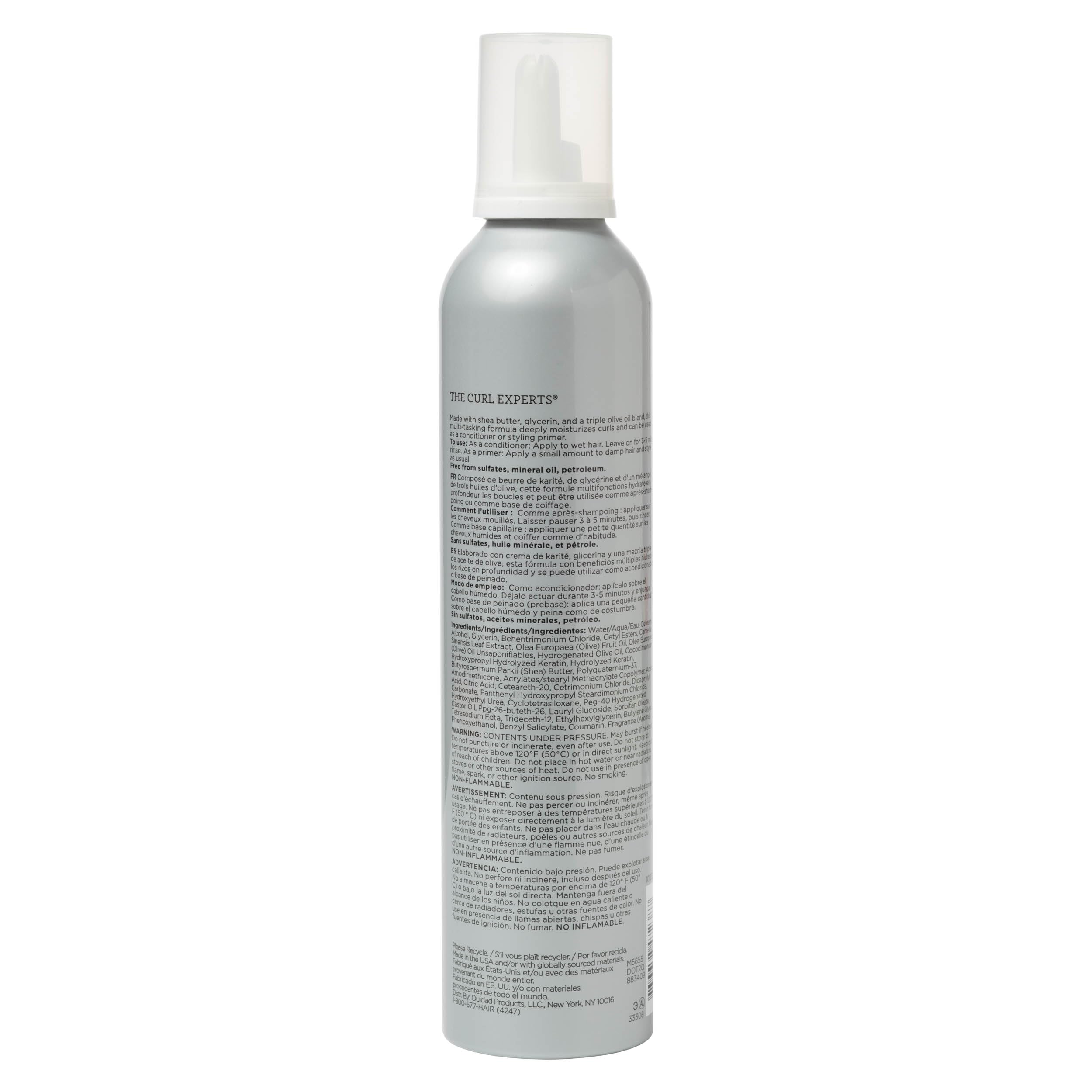 Ouidad Moisture Lock Whipped Curls Daily Hair Conditioner And Primer - 8.5 Fl Oz, Olive Oil, Shea Butter, And Glycerin, Curl Moi
