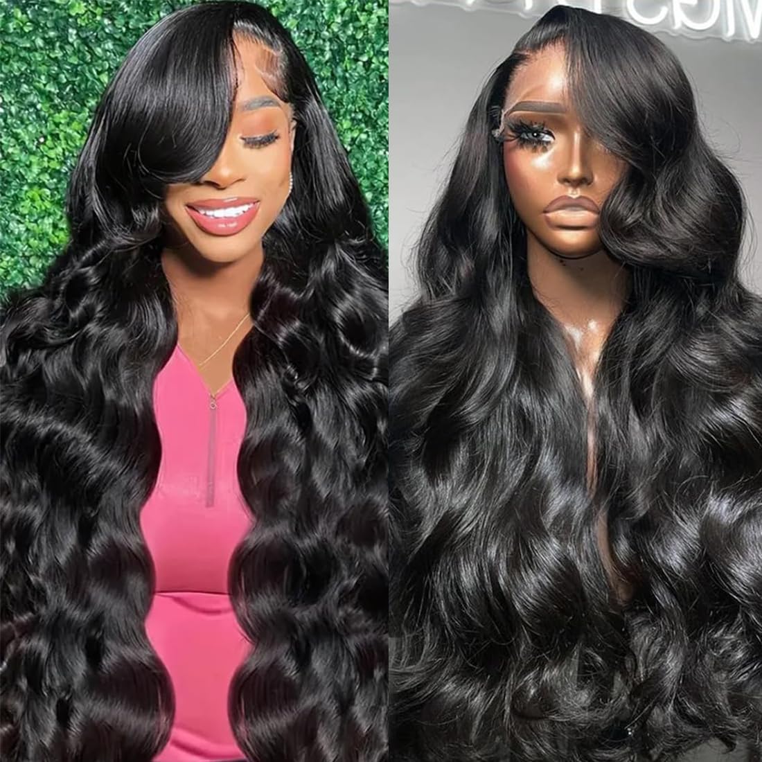 Gabrielle 24 Inch Body Wave Lace Front Wigs Human Hair 13X4 Hd Lace Frontal Wigs Human Hair Pre Plucked Lace Front Wigs Human Ha