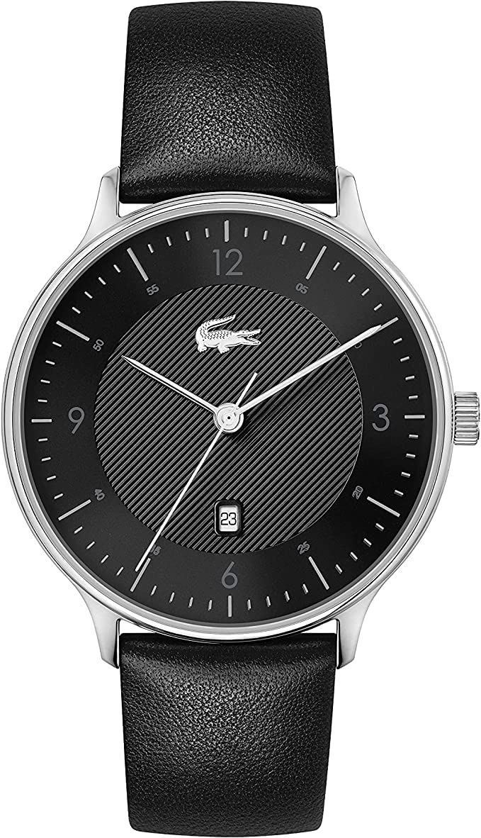Lacoste Club Analog Black Round Dial MenS Watch  2011159