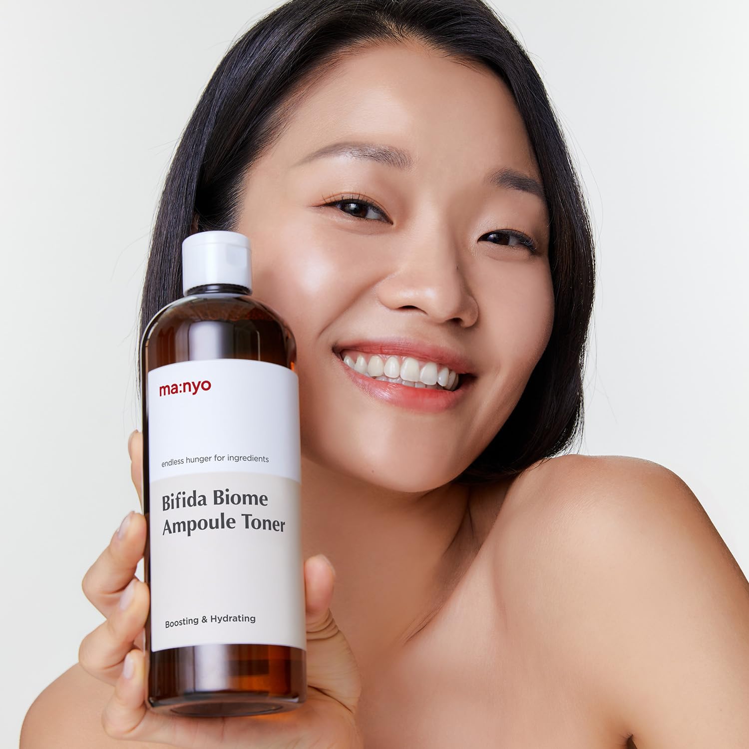 Manyo Factory Bifida Biome Ampoule Toner 13.5 Fl Oz (400Ml) Moisturizing Toner For Face, 5-Types-Of Hyaluronic Acid, Daily Firmn