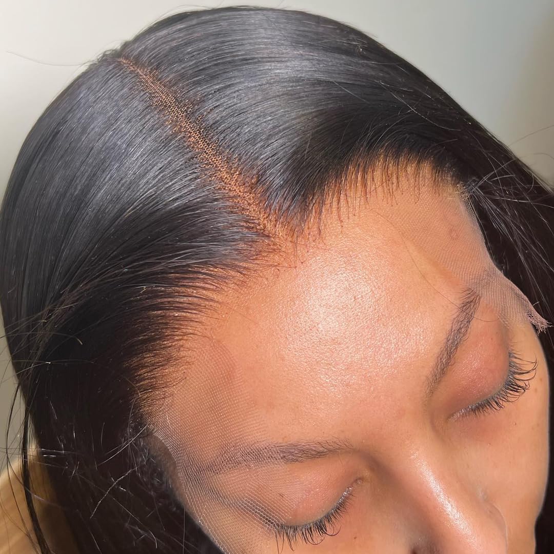BEEOS 13x6 Full Frontal SKINLIKE Real HD Lace Wig, 180% Density 0.10mm Ultra-thin HD Lace Vivid Clean Pre Plucked Hairline Bleac