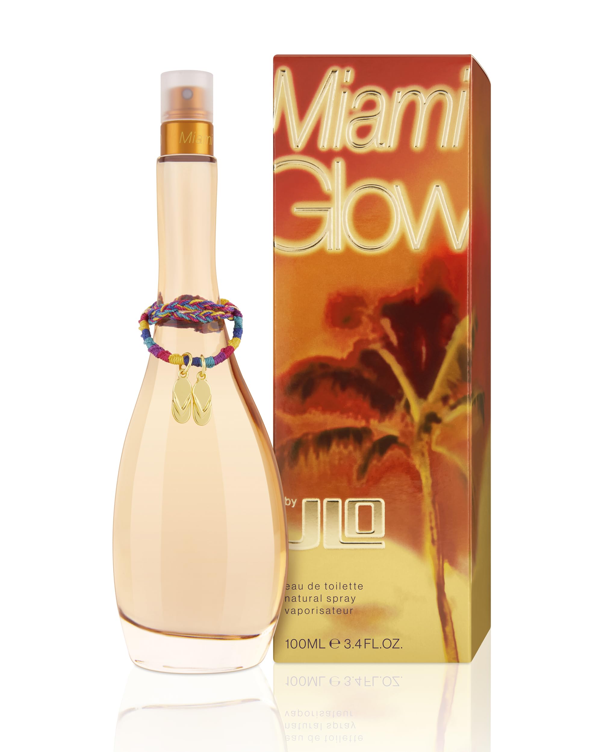 Miami Glow By Jennifer Lopez For Women. Eau De Toilette Spray 3.4 Ounces