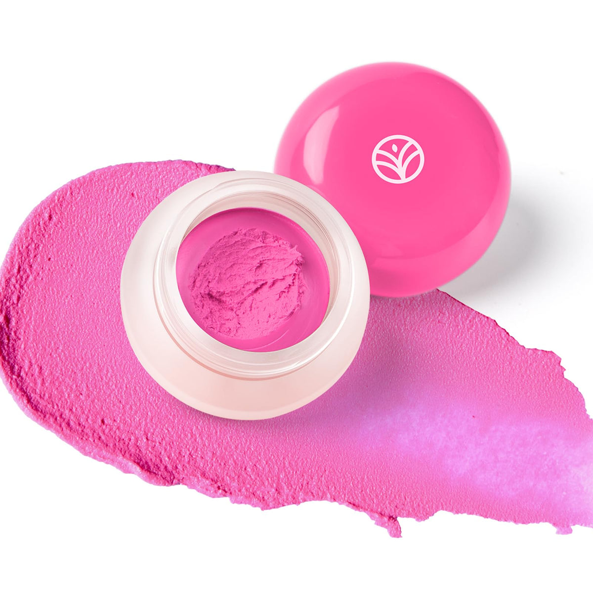 YOUNG VISION Lip & Cheek Pudding Pot - Multi-Use Soft Matte Cream Blush, Buildable Lightweight Formula Lips and Cheeks Tint, 5g/