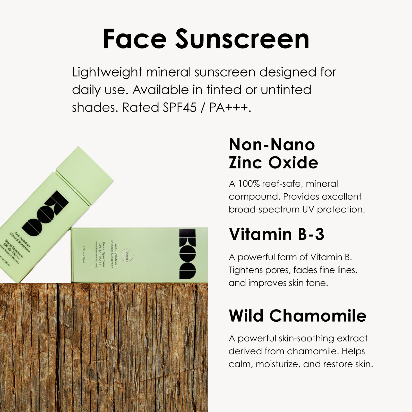 Koa Mineral Sunscreen - Traditional And Nourishing Ingredients From Hawaii - Protects Skin From Sun Without Unsightly White Cast