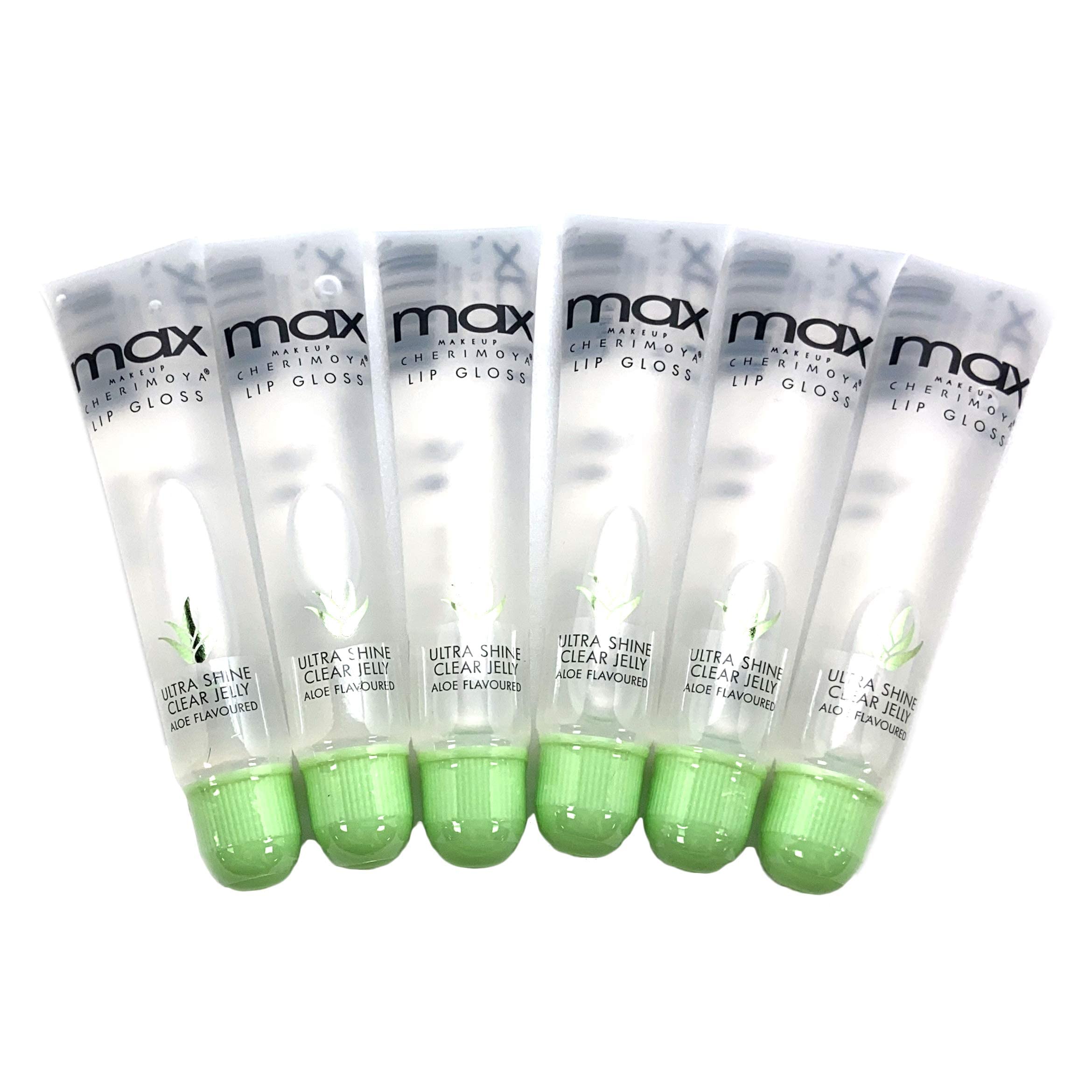 Cherimoya MAX Makeup Lip Polish 6-Pack - Aloe Vera Formula