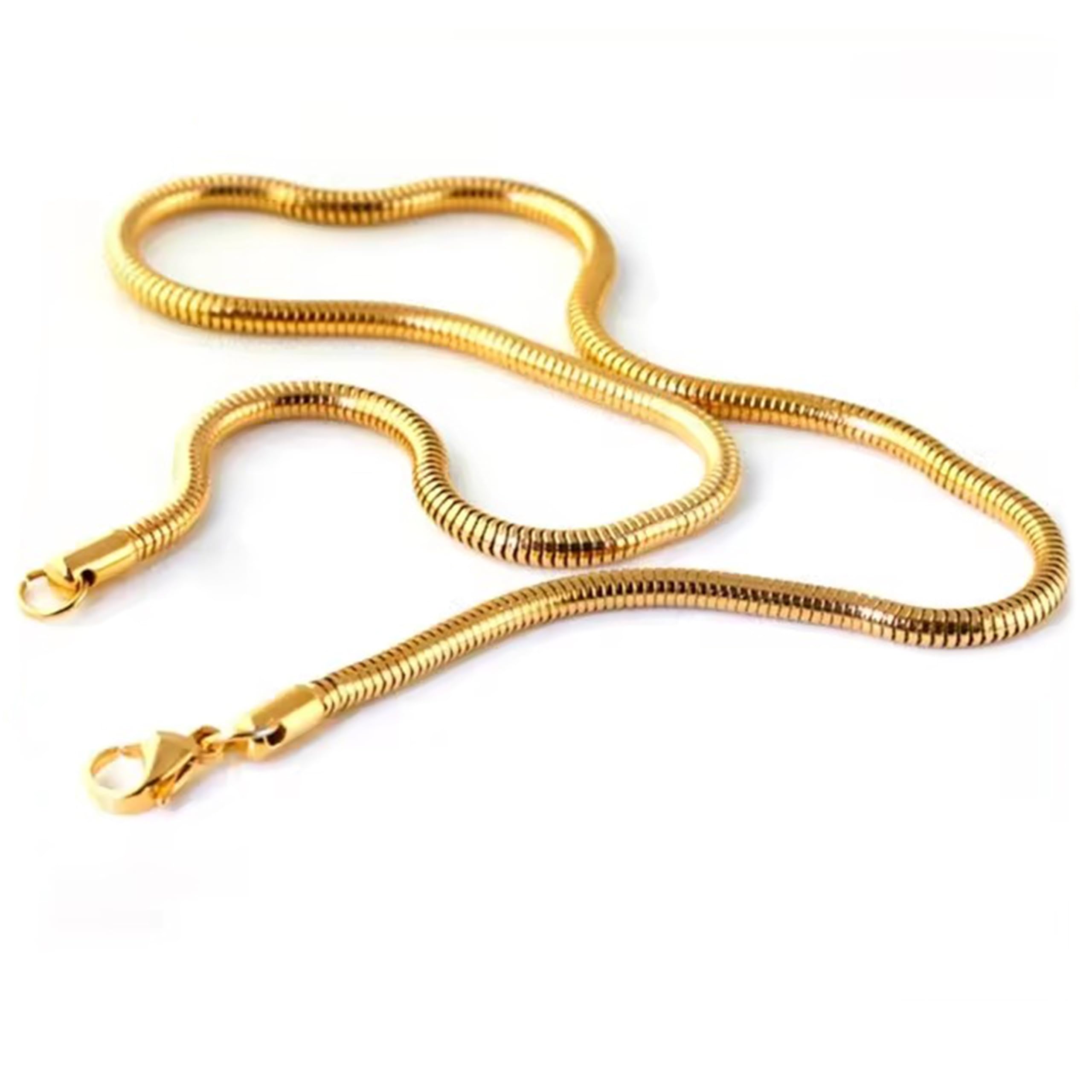 Meenaz Chain For Men Combo Gold Chain For Men Stylish Chain For Boys Mens Necklace For Men Stainless Steel Chains Locket Pendant