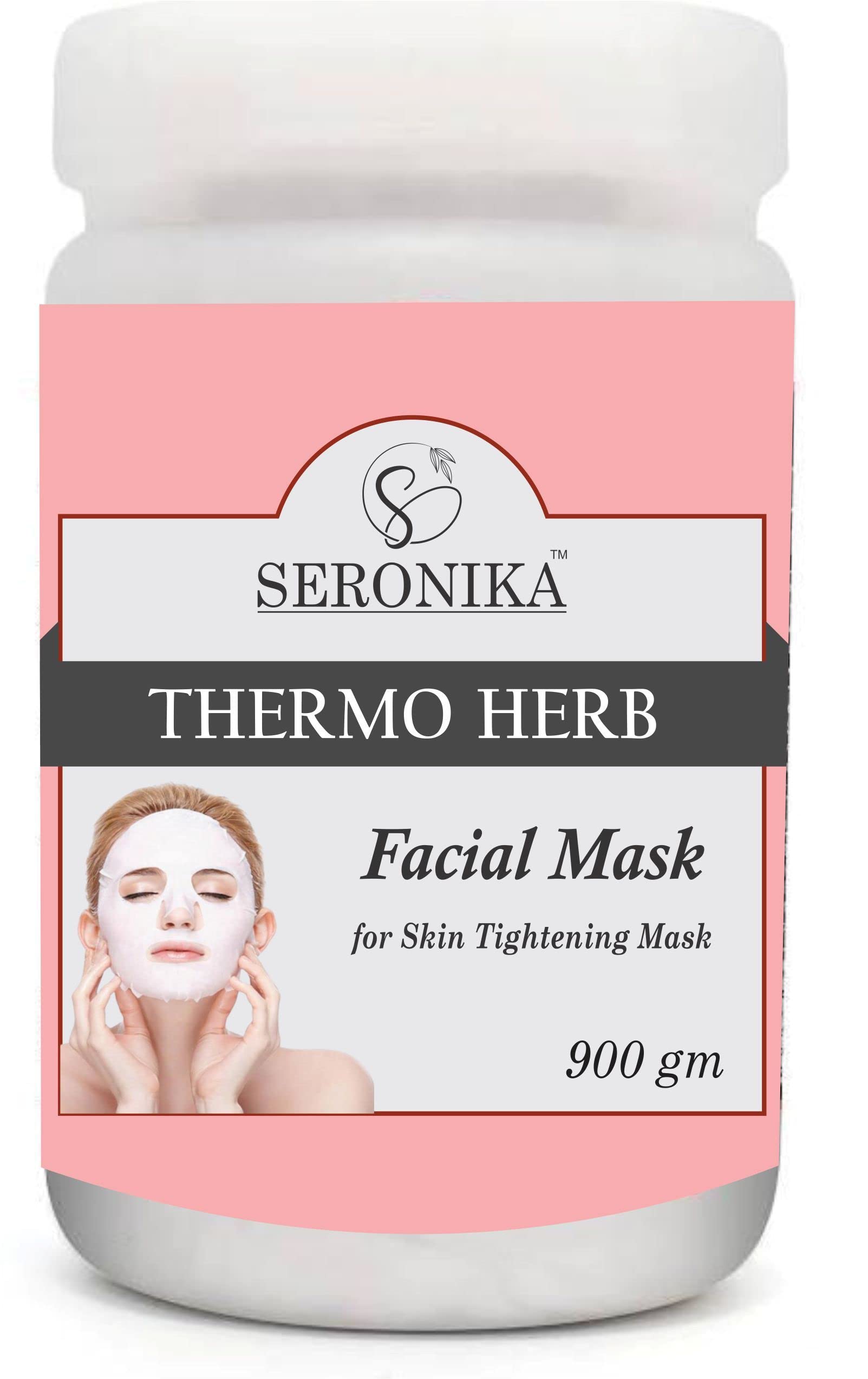 Seronika Thermo Herb Face Pack | Anti Ageing & Wrinkles & Reduces Fine Lines Powder Face Mask | All Skin Types | Free Thermo Mas