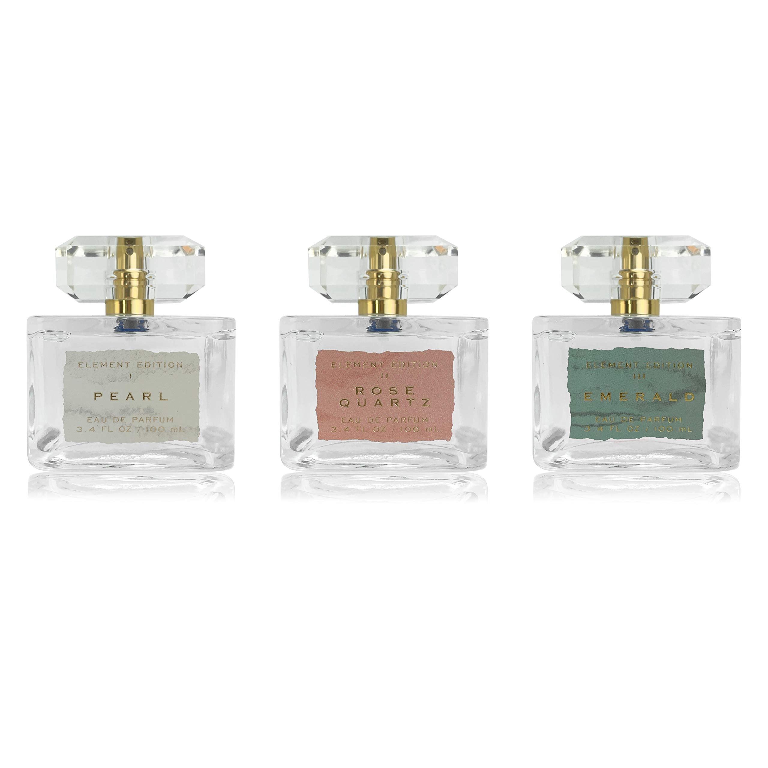Element Edition Womens Perfume Spray - Pearl, 34 Oz 100 Ml - Calming And Relaxing Fragrance With A Blending Of Peach, Rosewater,