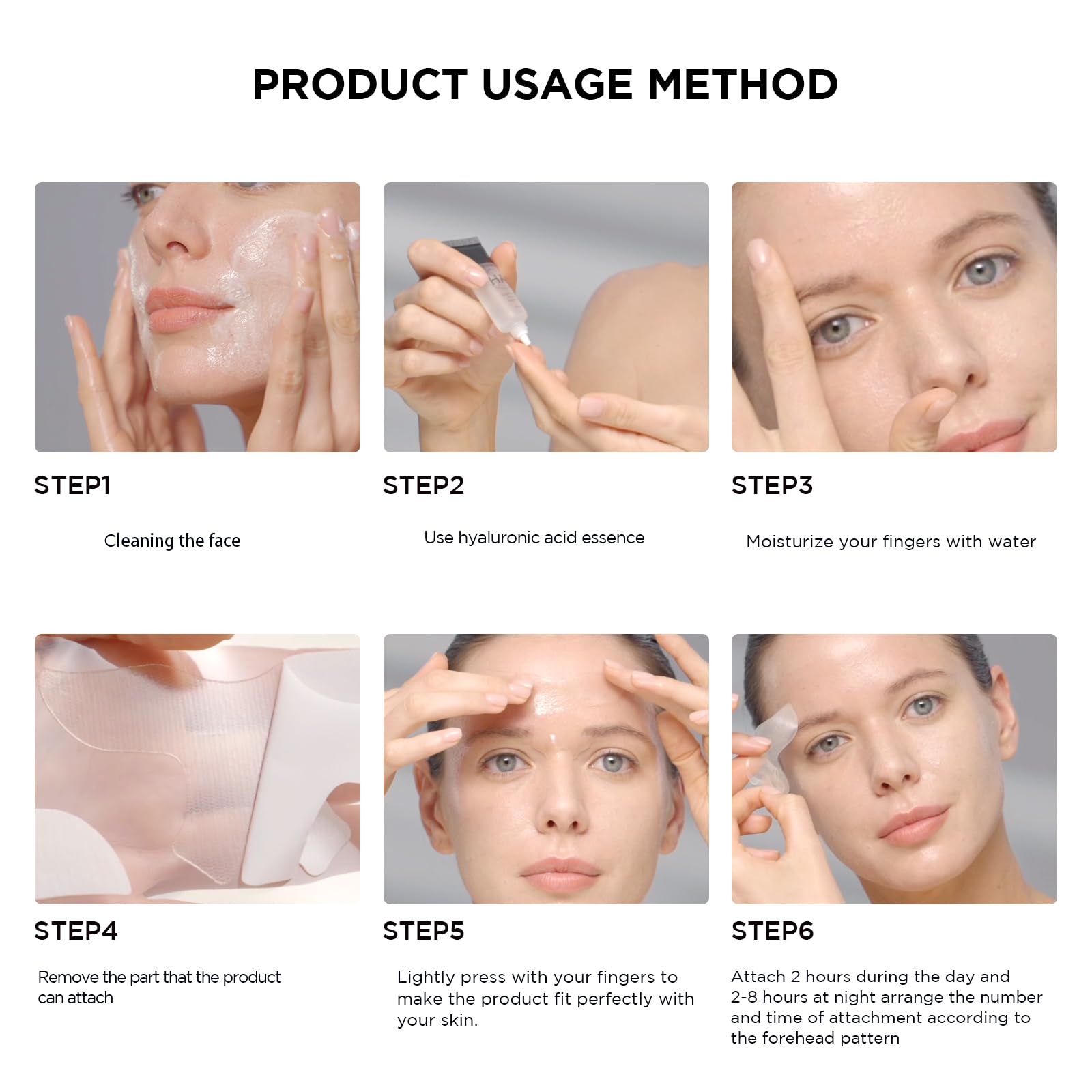 Secret Strips Facial Patches To Remove Wrinkle Between Eyes And Forehead Wrinkle Patches,Anti-Aging Face Masks For Women Skin Ca