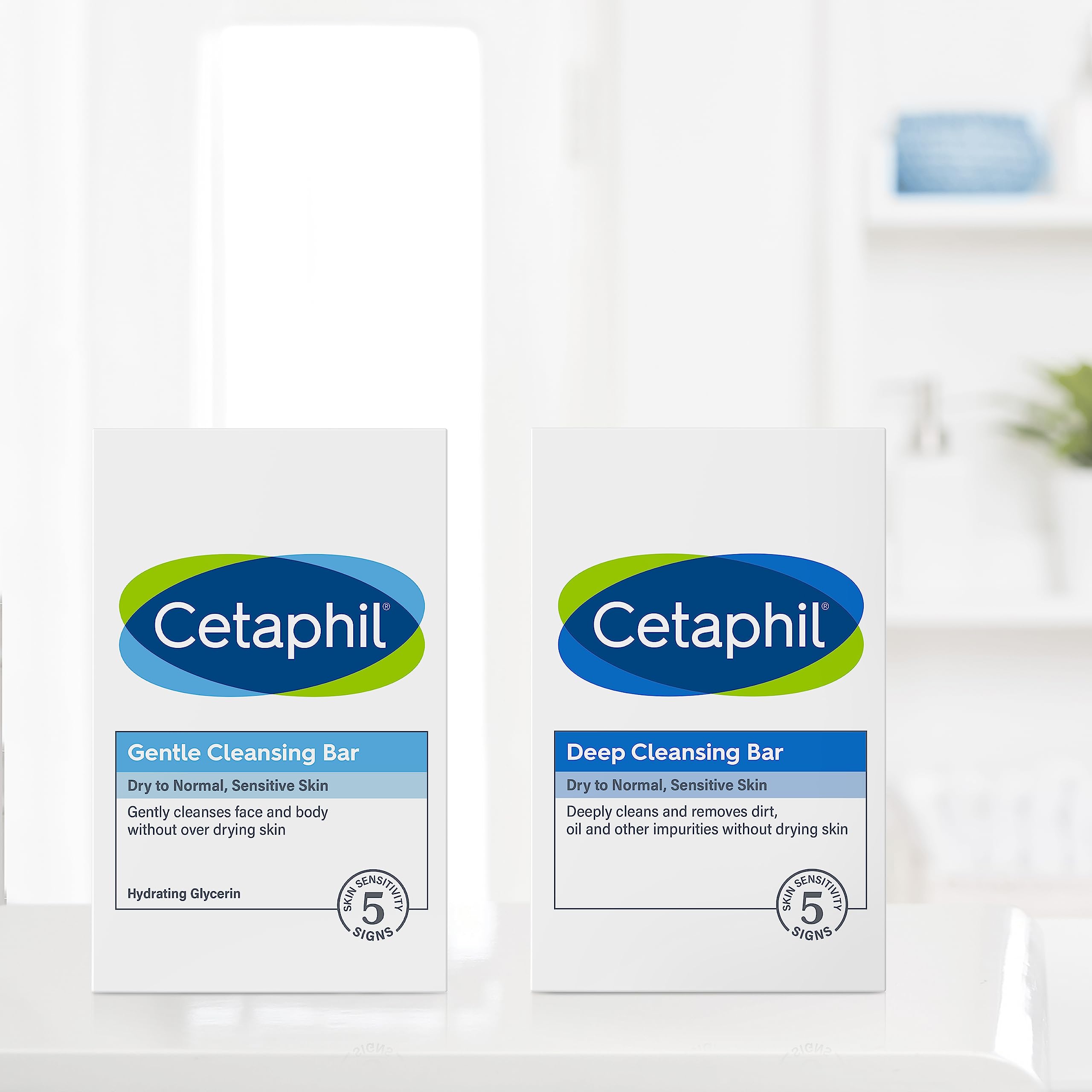 Cetaphil Gentle Cleansing Bar, 4.5 Oz Bar (Pack Of 3), Nourishing Cleansing Bar For Dry, Sensitive Skin, Non-Comedogenic, Non-Ir