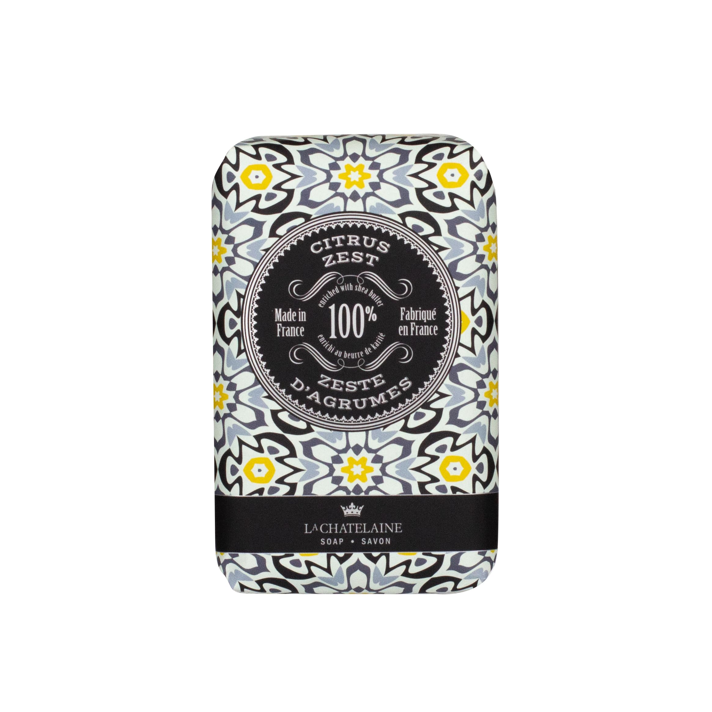 La Chatelaine Luxury Bar Soap Trio Gift Set Tin | Made In France | Natural And Organic | Shea Butter Formula | 3 X 8.8 Oz / 250G
