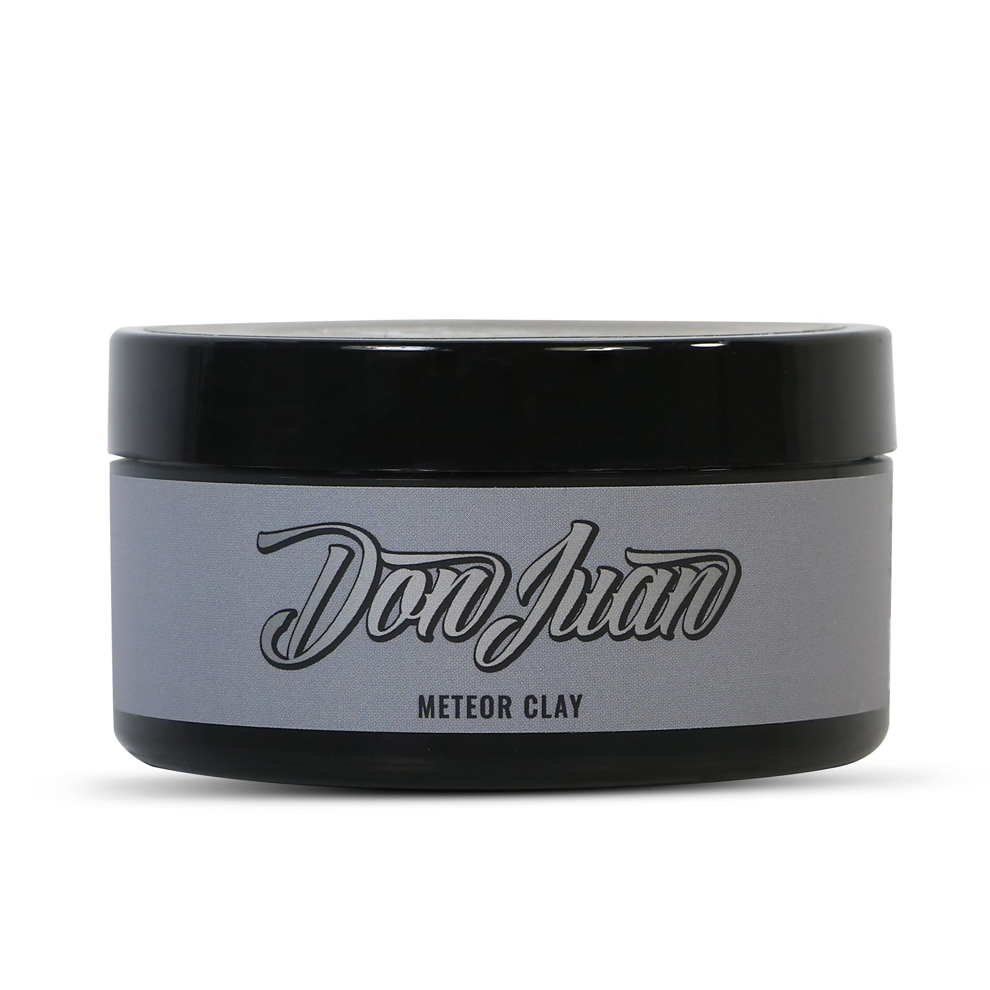 Don Juan Meteor Clay Pomade | Water Based | Strong Hold | Matte Finish | Citrus Lavender Scent, 4 Oz.