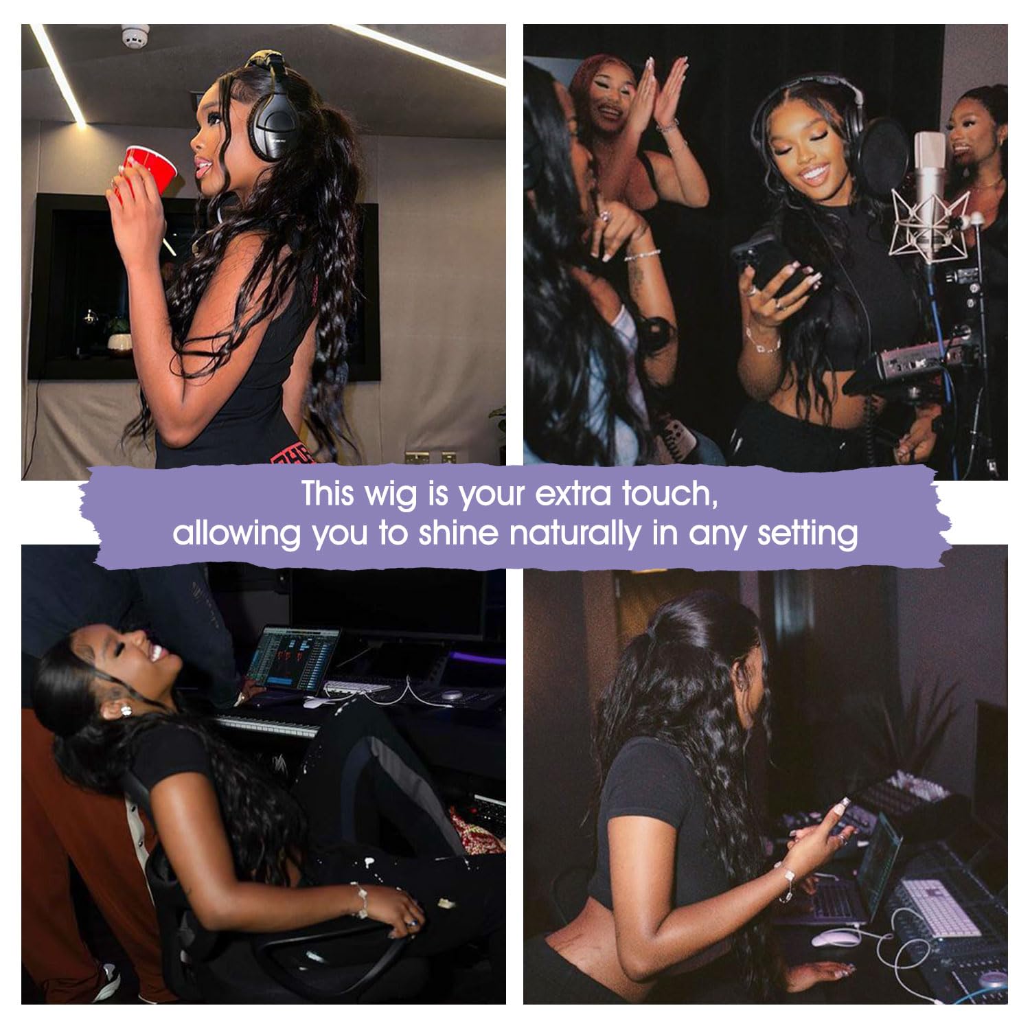Lemoda 12A 13X6 Water Wave Full Lace Frontal Virgin Human Hair Wigs Deep Wave 13X6 Hd Lace Front Wigs Pre Plucked Wet And Wavy H