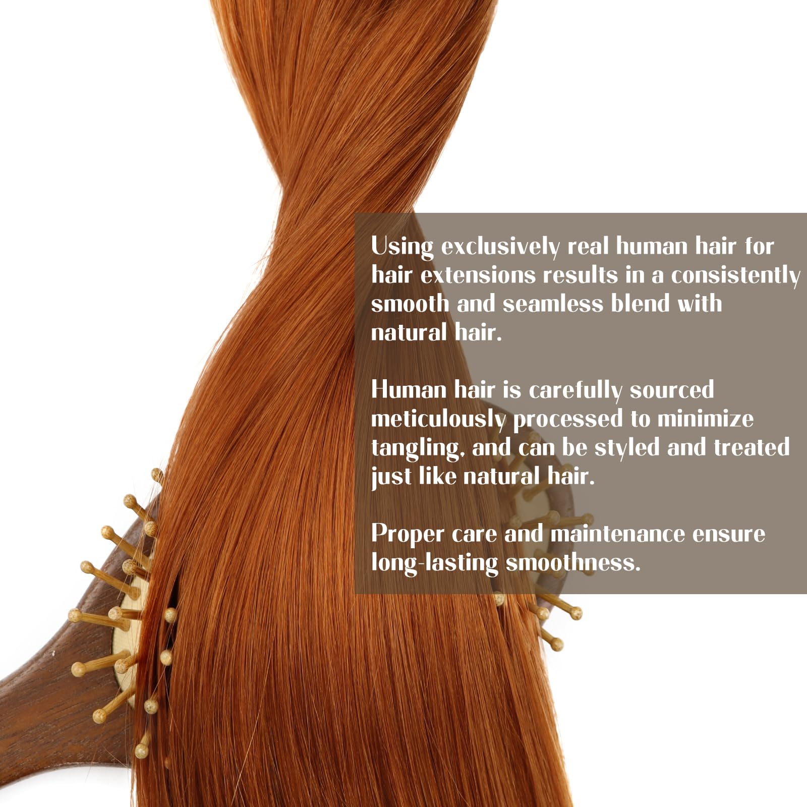 Sunny 22Inch Weft Hair Extensions Human Hair Copper Sew In Hair Extensions Real Human Hair Long Hair Weft Extensions Copper Sew
