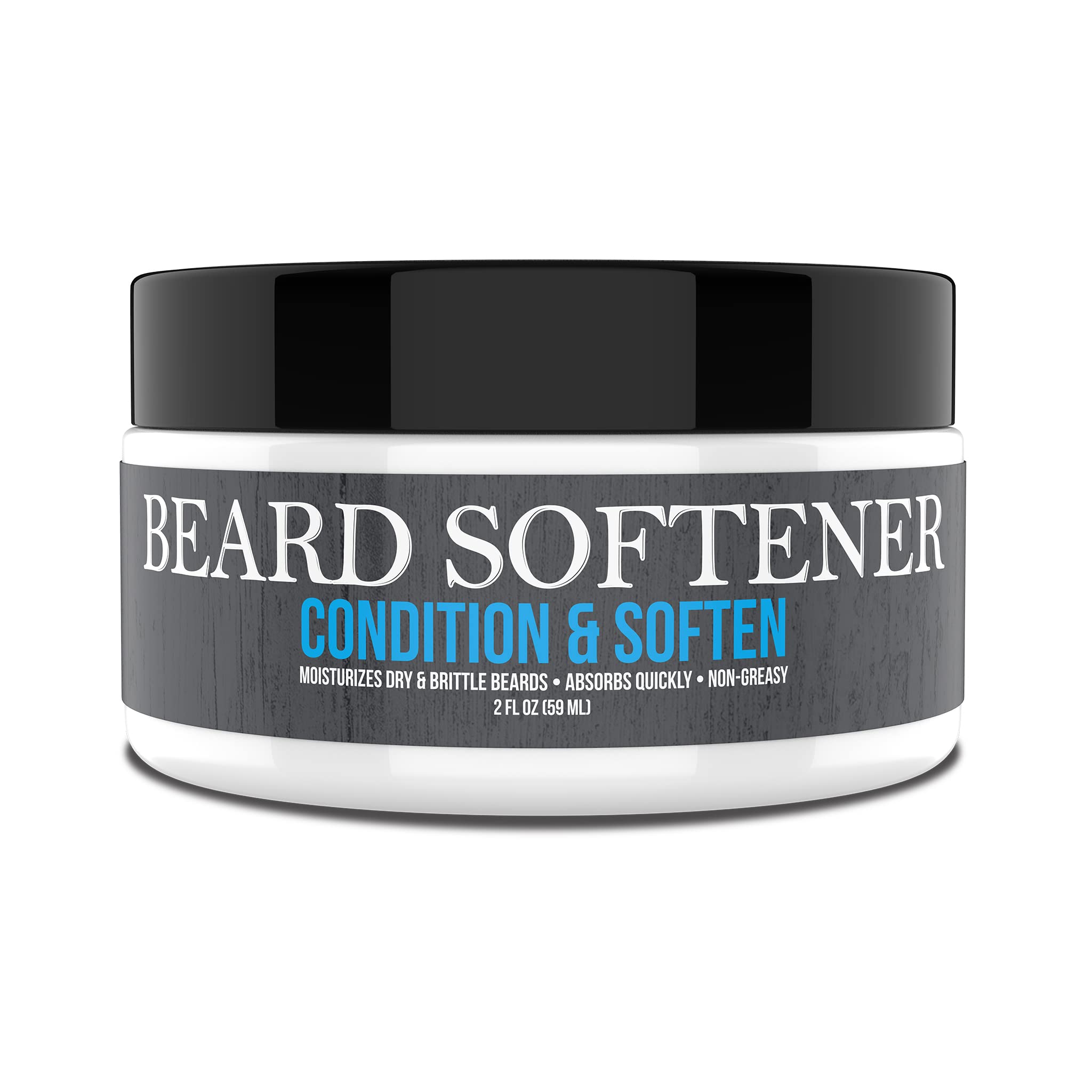 Uncle Jimmy Beard Softener Balm for Men - Hydrates & Tames Flyaways - 2 Fl Oz - White - Model BE81124