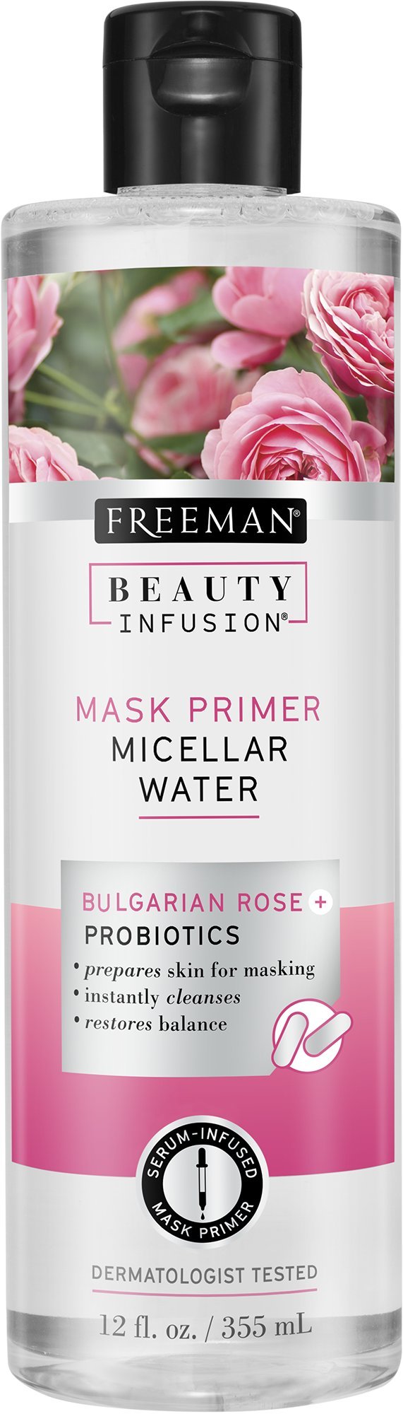 Freeman Beauty Infusion Mask Primer Micellar Water 12 Ounce (355Ml)