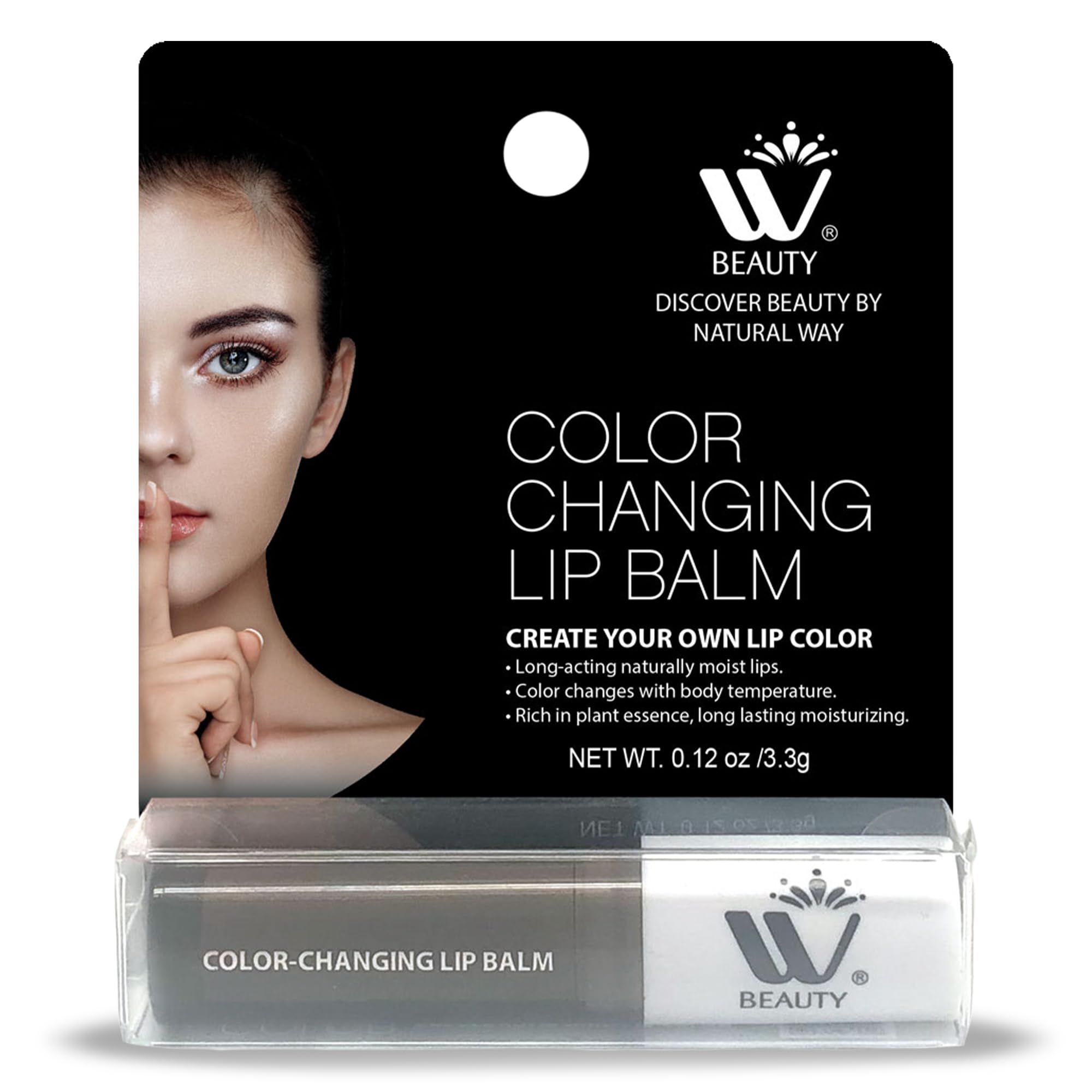 WBM Care Color Changing Lip Balm - Sustain, Repair and Moisturize your Lips, 3.3g