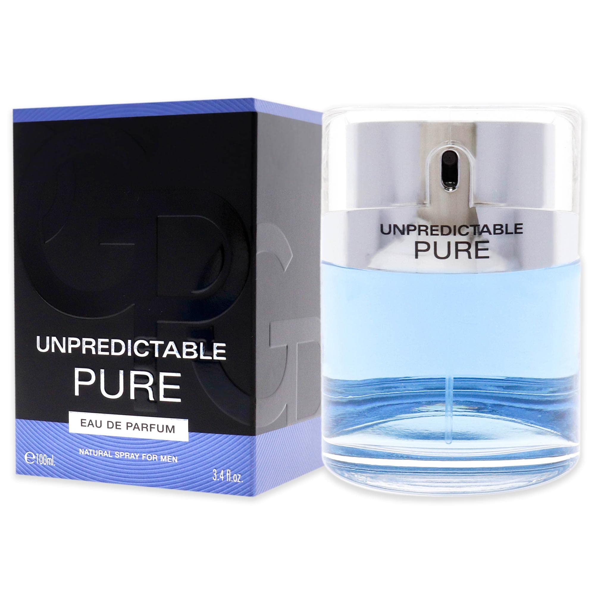 Unpredictable Pure By Glenn Perri, 3.4 Oz Eau De Parfum Spray For Men