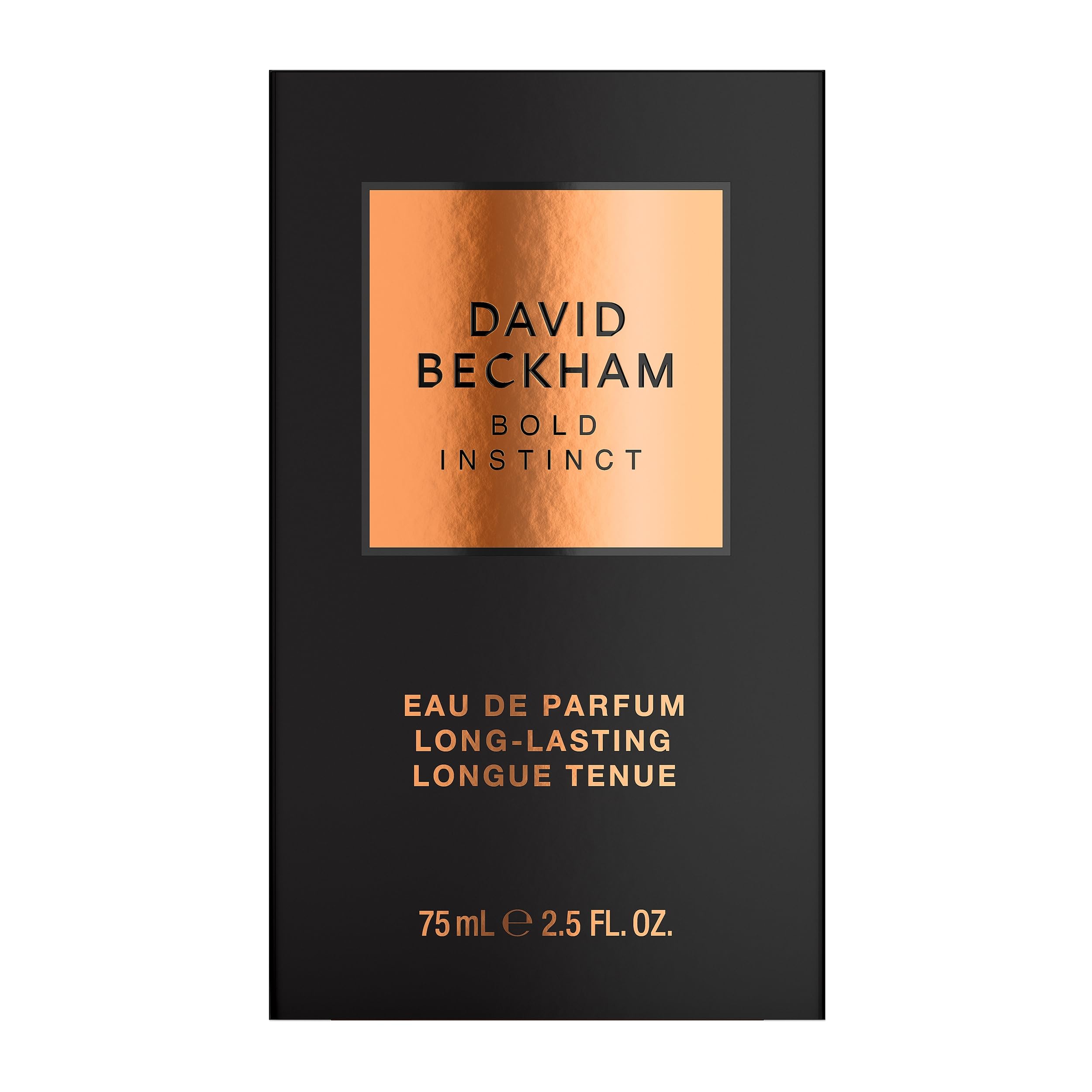 David Beckham Bold Instinct Eau de Parfum 2.5 fl oz (Pack of 1), Notes of Laureal Leaf, Nutmeg, and Smokey Wood, Men's Fragrance