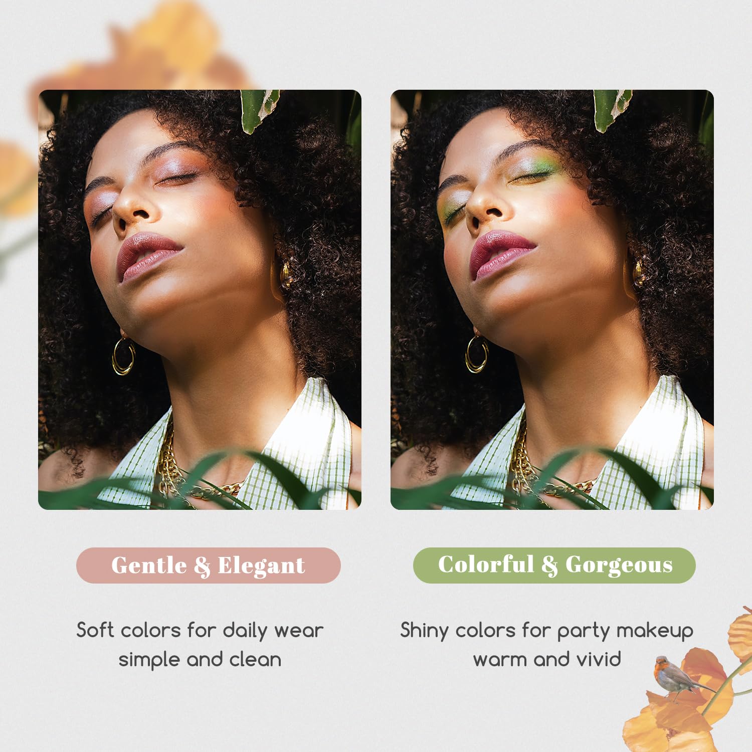 Color Nymph Beginner Makeup Kits For Teens With Train Case Included Full Makeup Kit Eyeshadow Palette Blushes Bronzer Highlighte