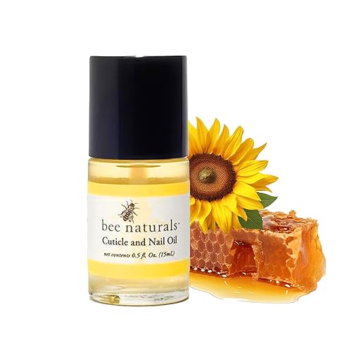 Bee Naturals Cuticle And Nail Oil - Heal Cracked Nails And Rigid Cuticles - 0.5 Oz