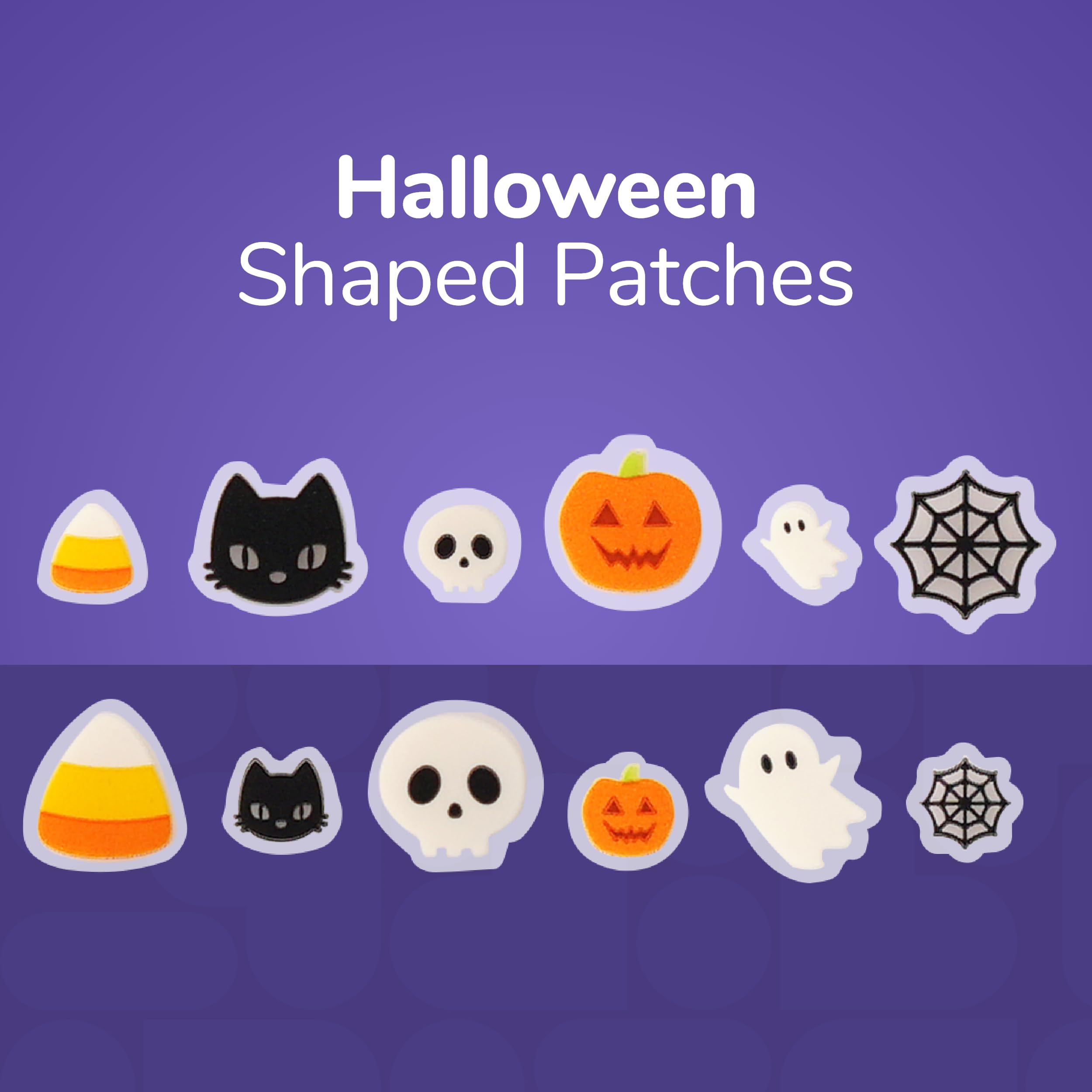 BioSwiss Halloween Pimple Patches - Hydrocolloid Acne Spot Stickers for Face & Skin, 72 Count, Ideal for Zits & Blemishes