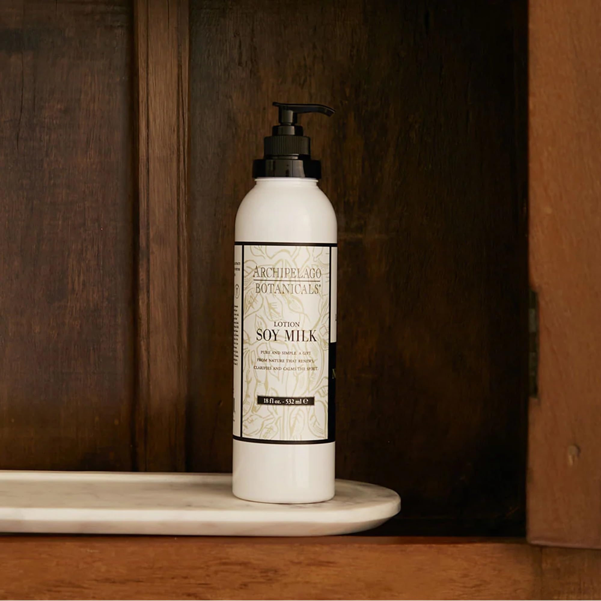 Archipelago Botanicals Soy Milk Lotion  Nurturing, Soothing Daily Body Lotion  Free From Parabens, Phthalates And Gmos (18 Oz)