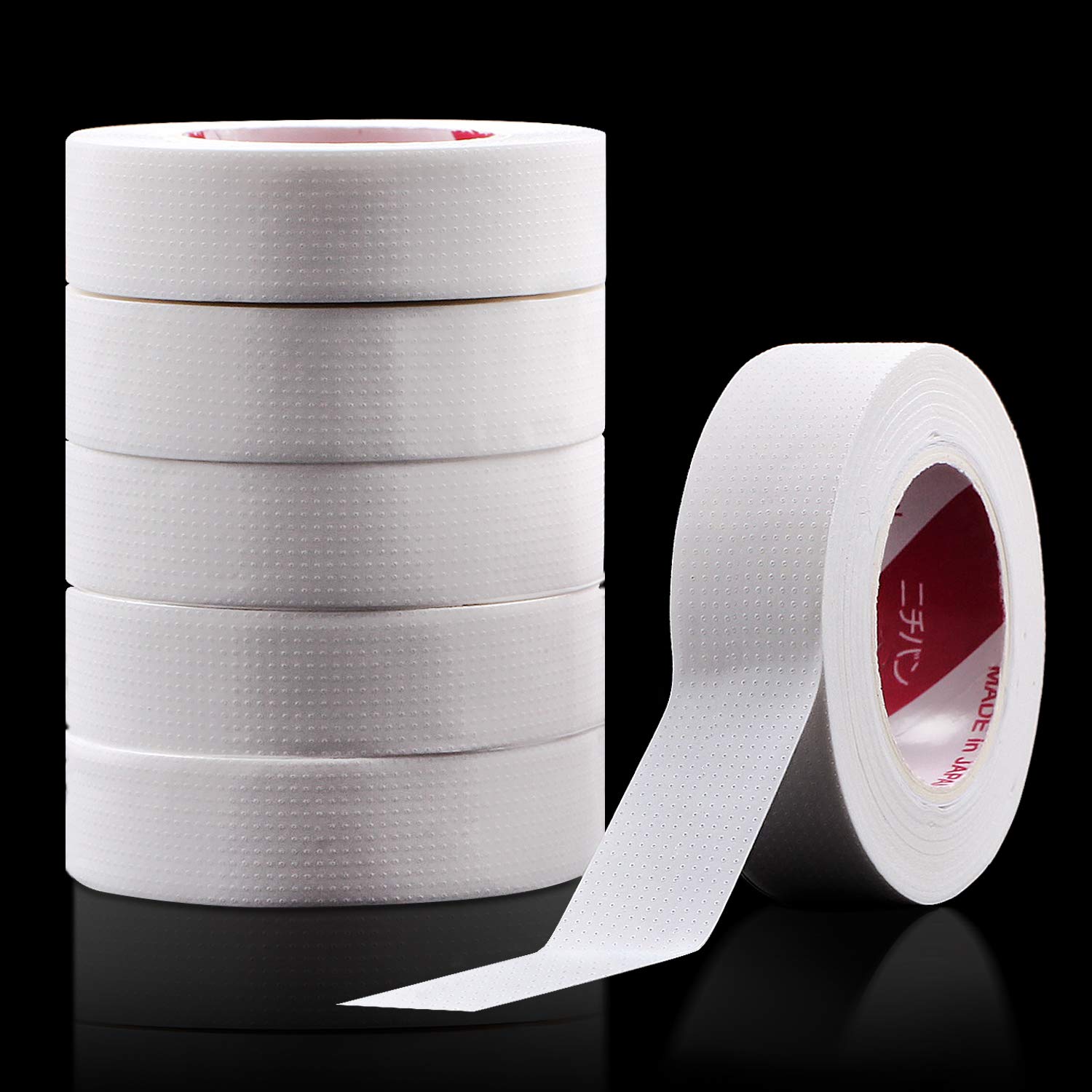 Eyelash Extension Tape, Fenshine 6 Rolls Japan Micropore Medical Soft Tape For Eyelash Extension,Eyelash Extension Supplies 9M E