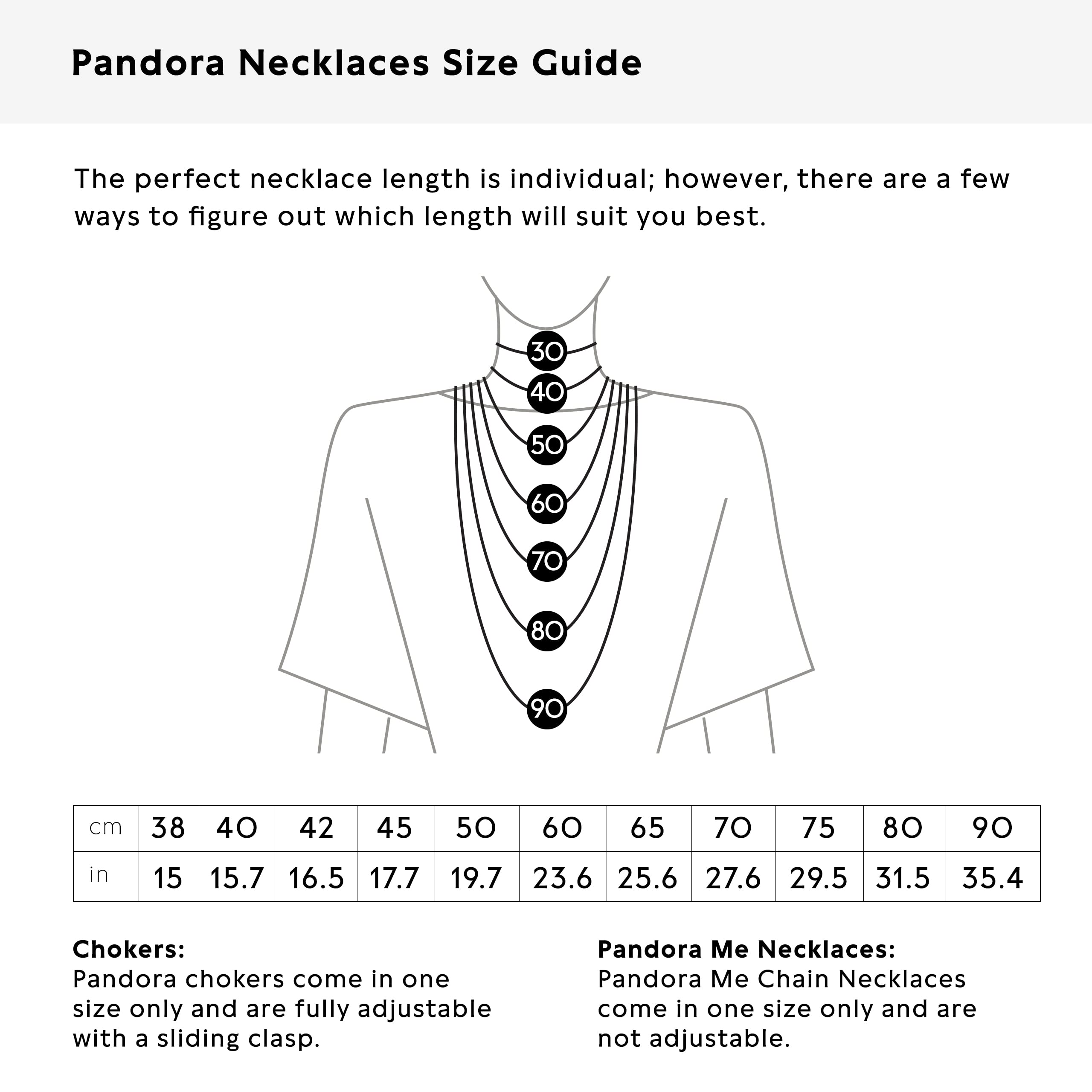 Pandora Jewelry Moments Snake Chain Charm Sterling Silver Necklace, 19.7, No Box