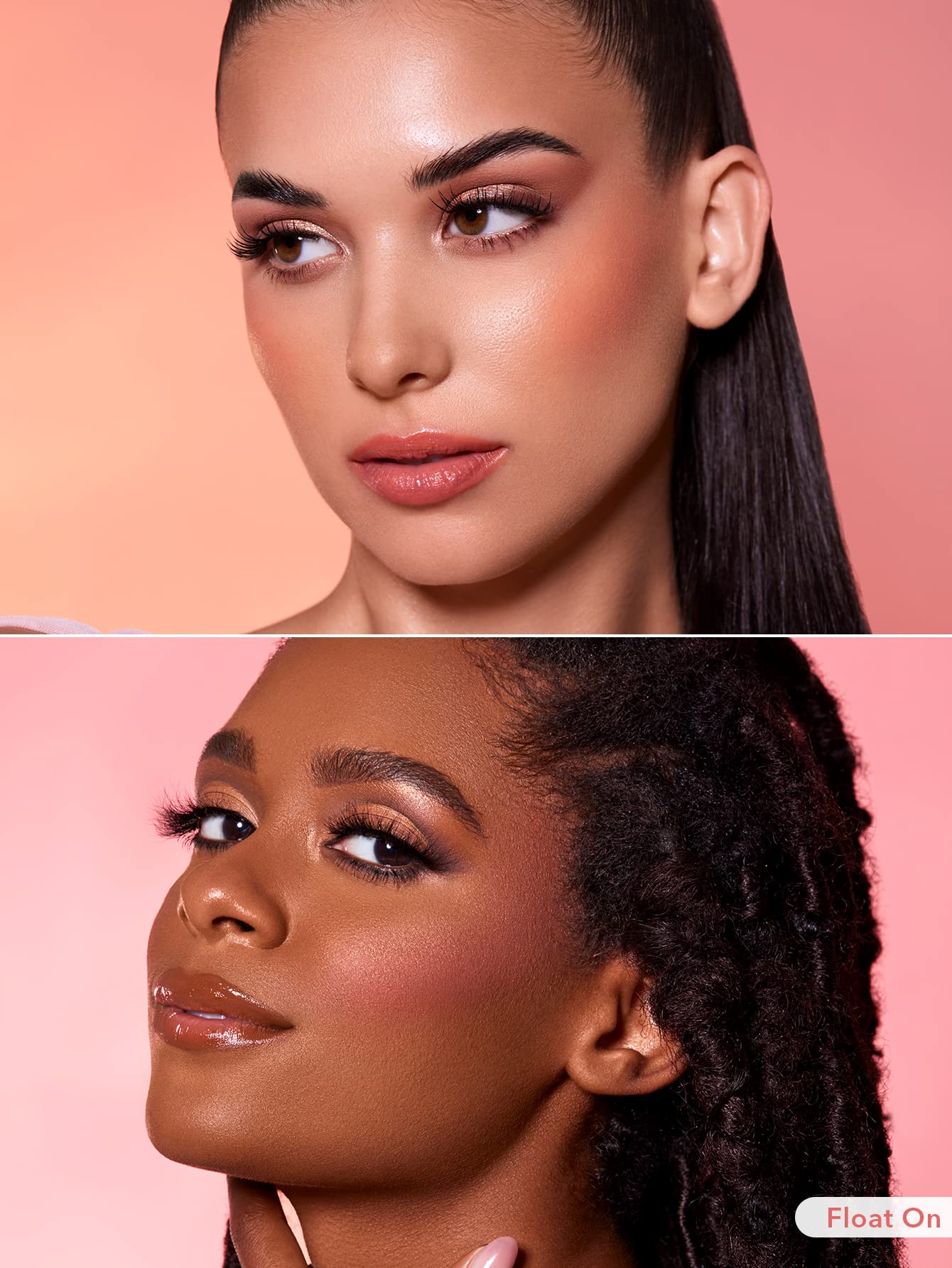 Sheglam Color Bloom Dayglow Liquid Blush Makeup For Cheeks Shimmer Finish - Float On