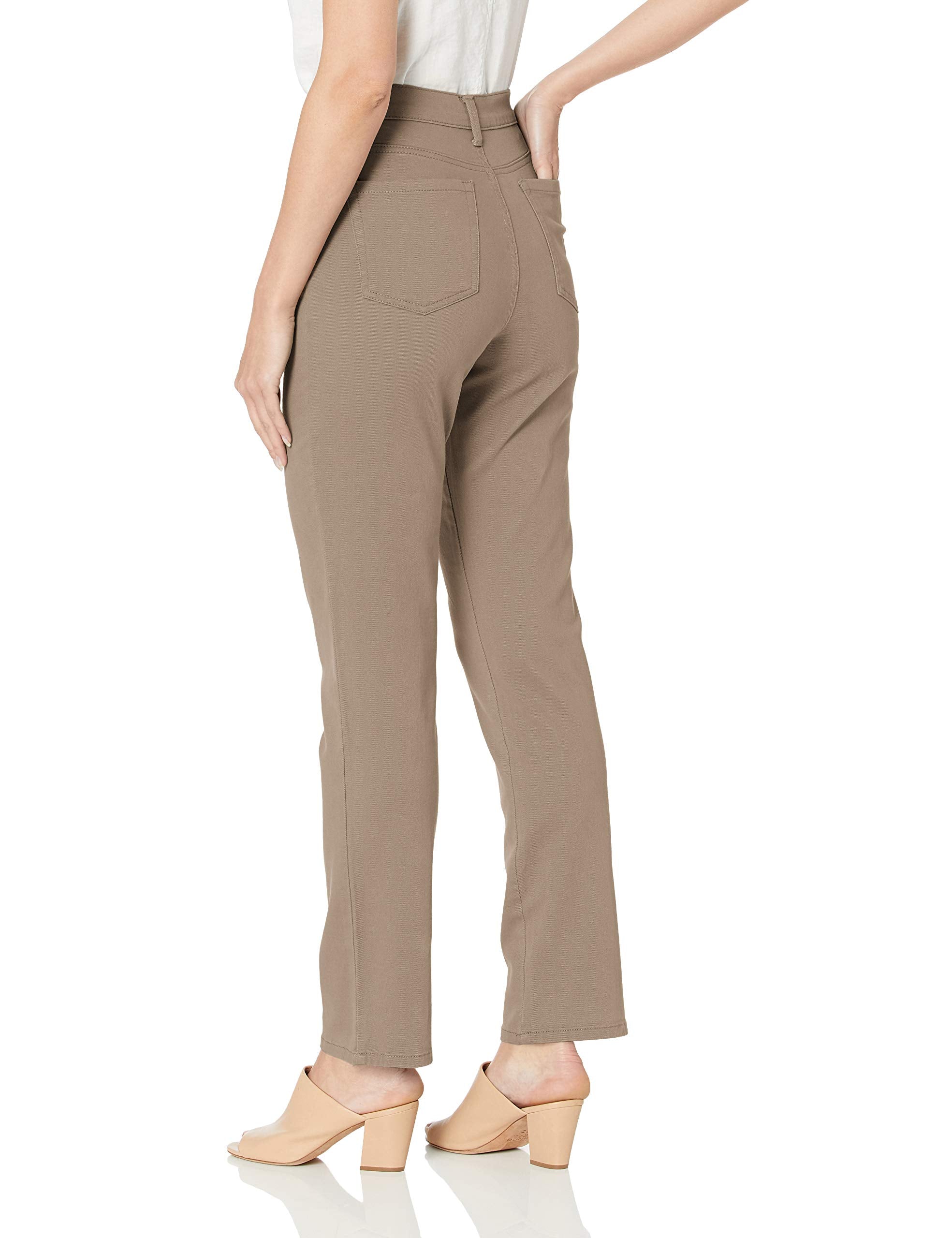gloria Vanderbilt womens classic Amanda High Rise Tapered Jeans, Hazelnut, 20 US