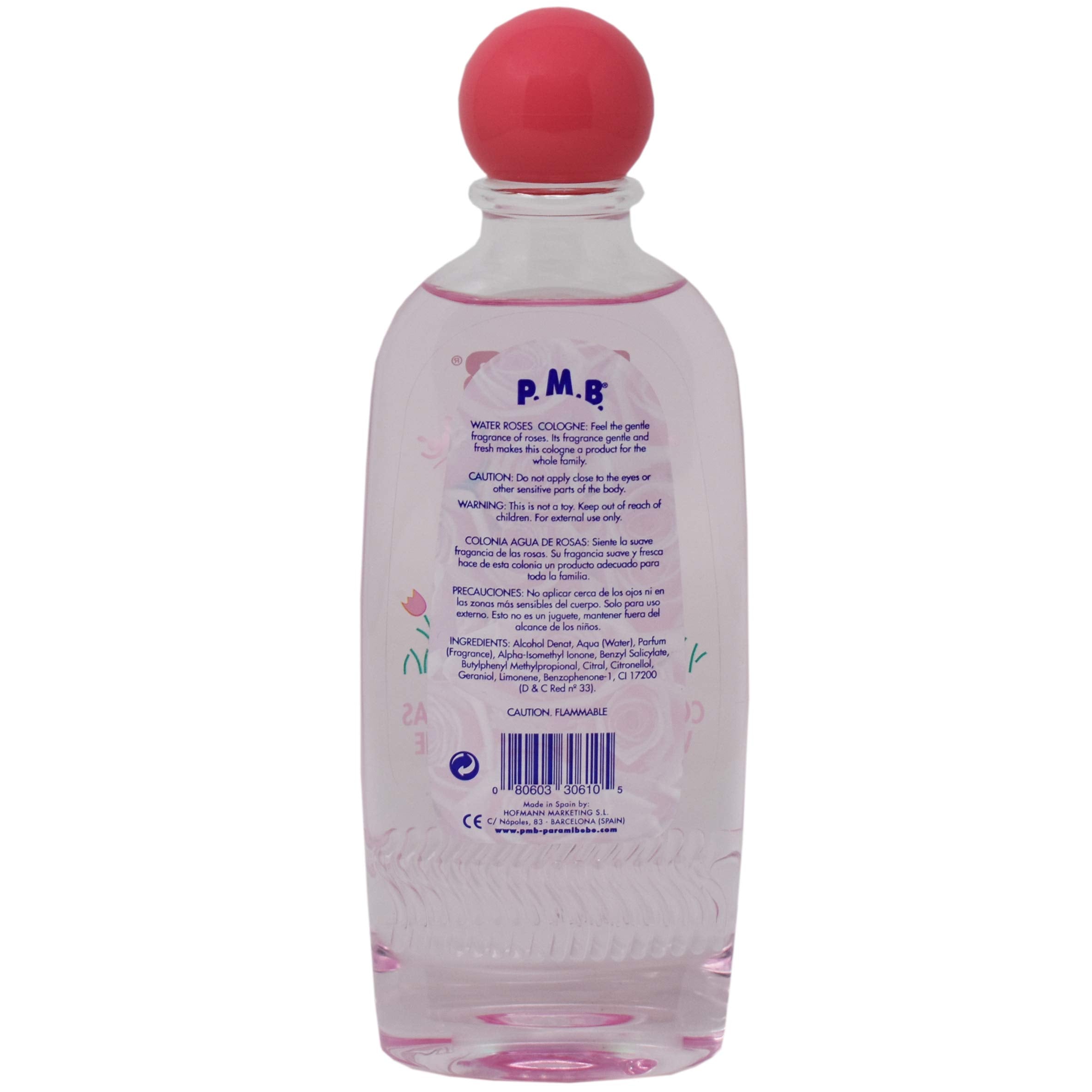 Para Mi Bebe Colonia Agua De Rosas (Water Roses Cologne) 8.3Oz