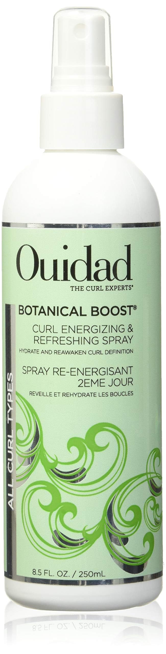 Ouidad Botanical Boost Curl Energizing & Refreshing Spray, 8.5 Fl Oz