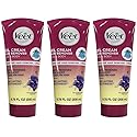 Fast Acting Gel Cream Hair Remover Veet Hair Remover Women 6.78 oz (Pack of 3)