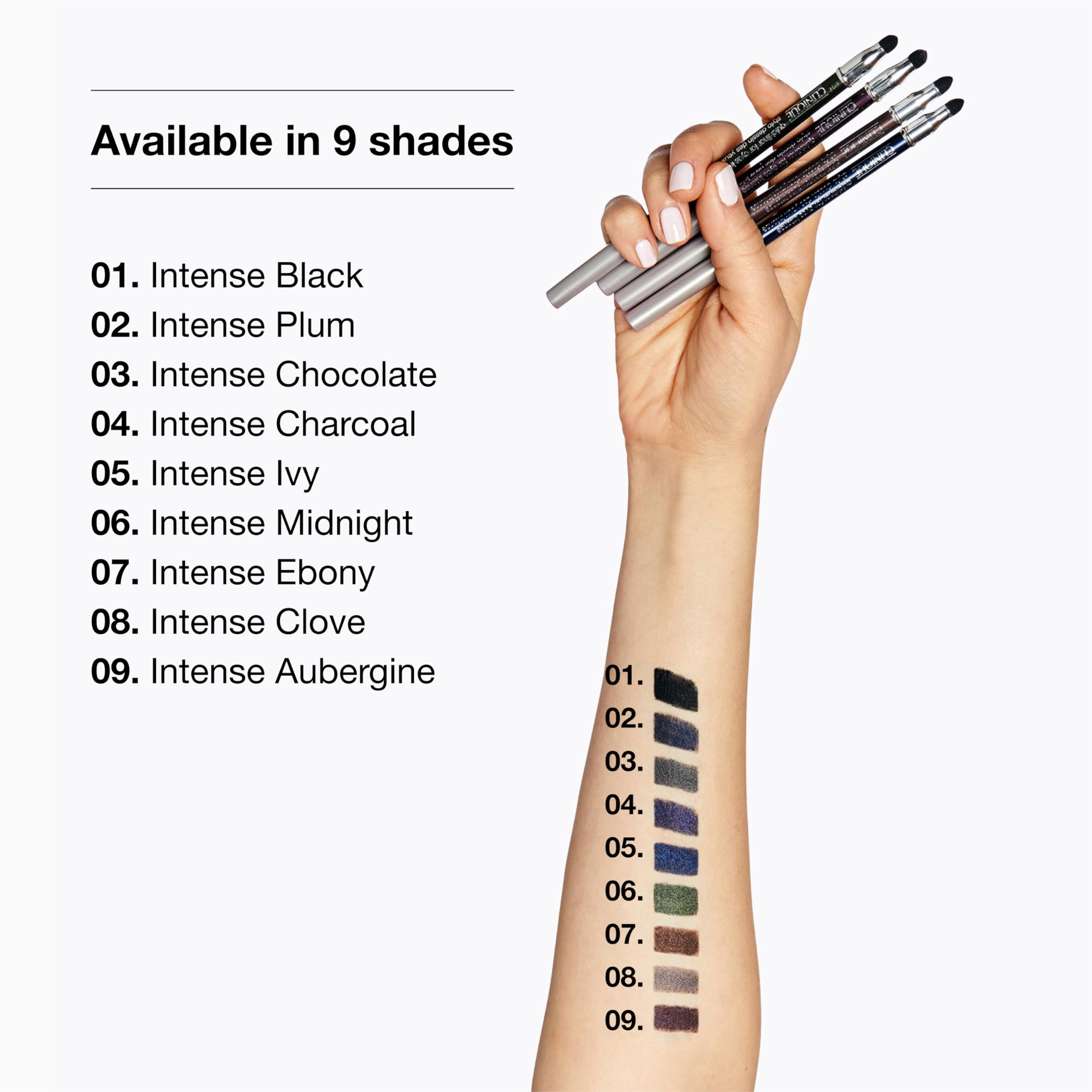 Clinique Quickliner For Eyes Intense, Intense Charcoal