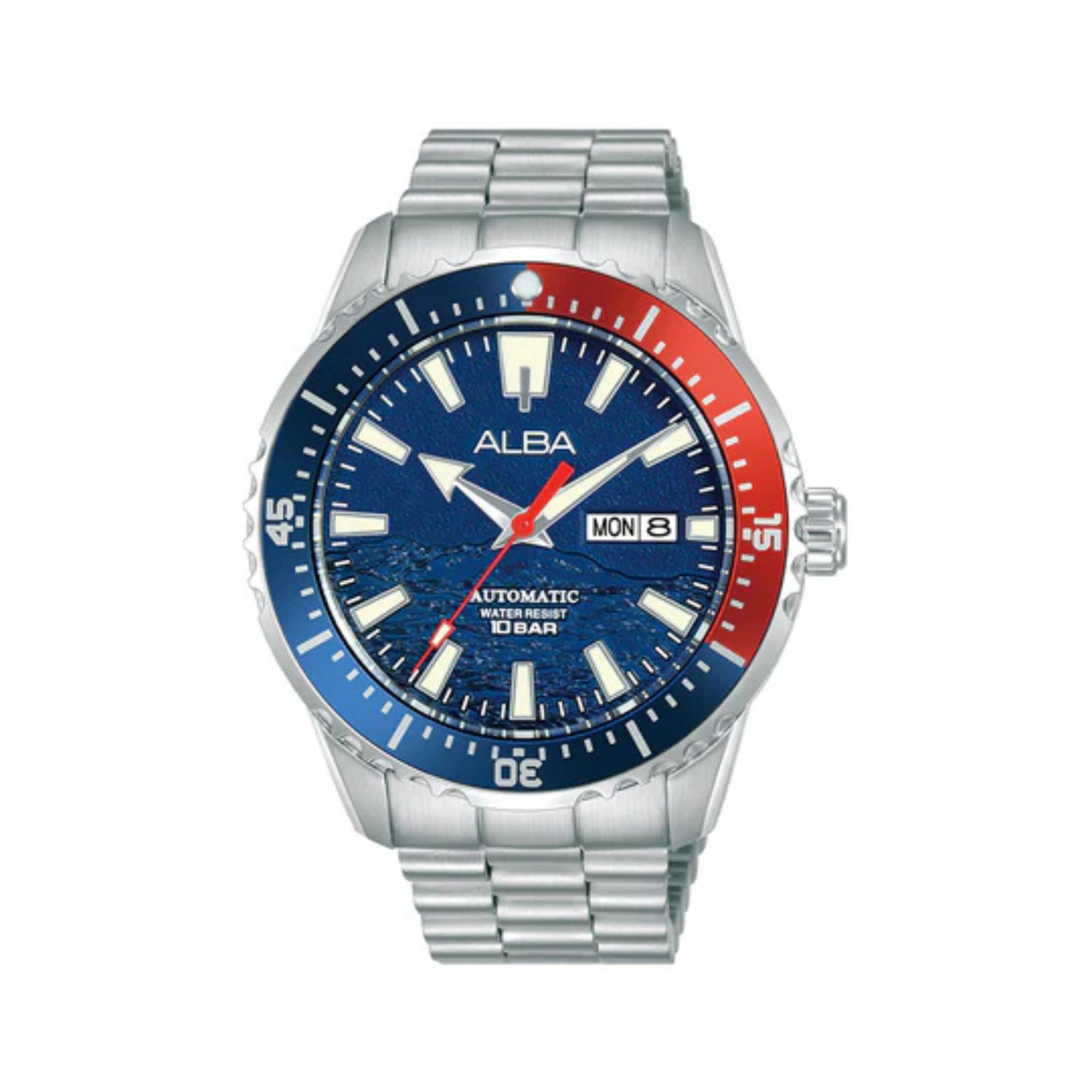 Alba Analog DayDate Dial MenS WatchAl4735X1