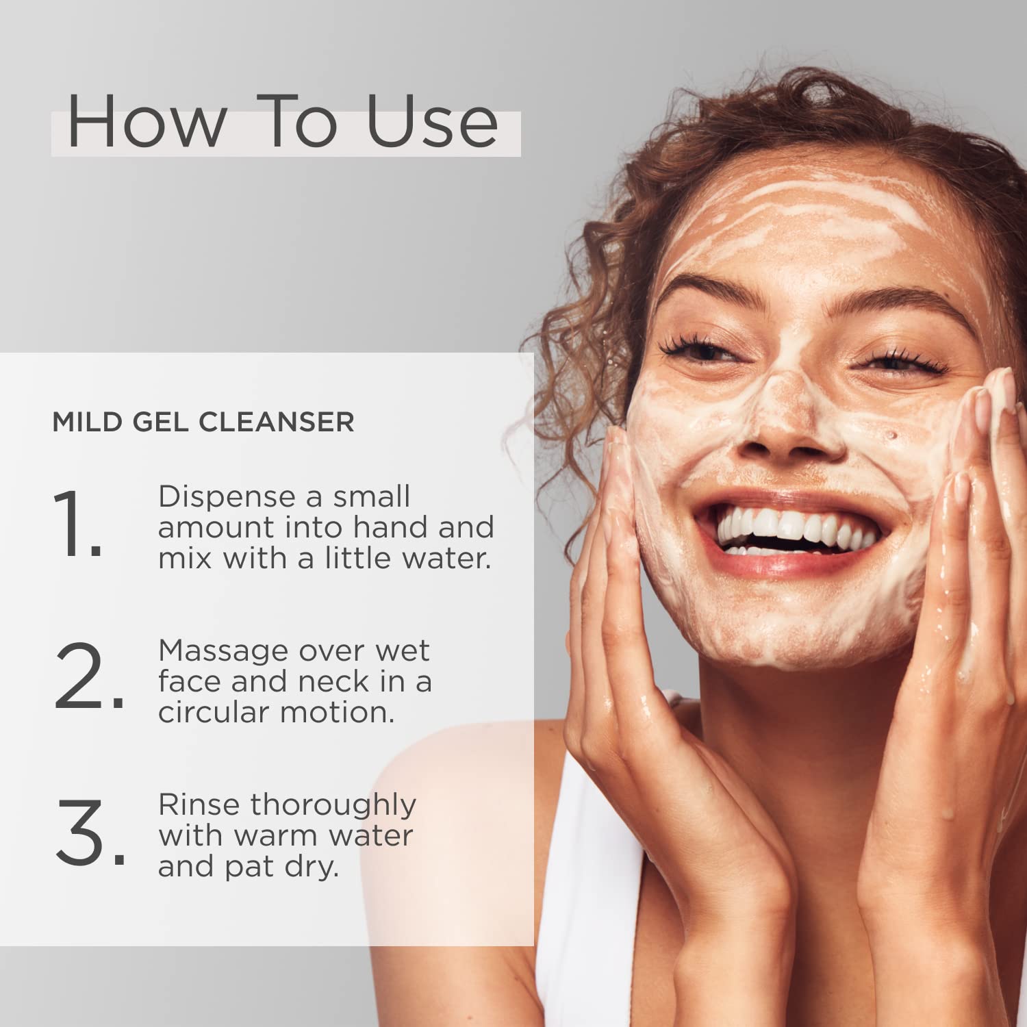 Glytone Mild Cream Cleanser with 3.4 Free Acid Value Glycolic Acid, Glycerin, Creamy for Dry Skin, Citrus Oil, Exfoliate and Moi