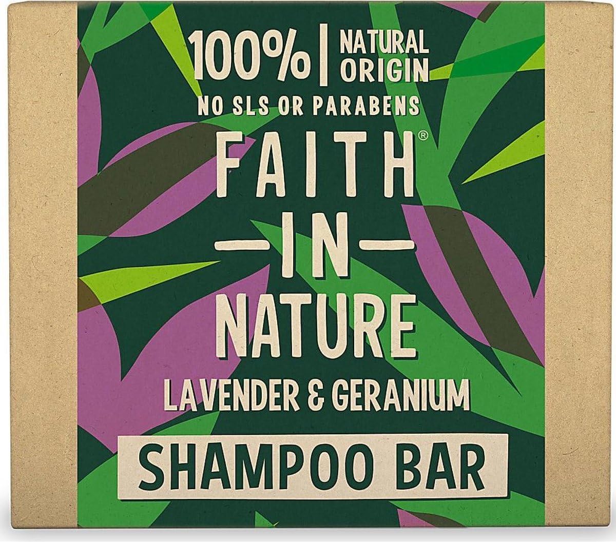 Faith in Nature Natural Lavender & Geranium Shampoo Bar3.00 oz