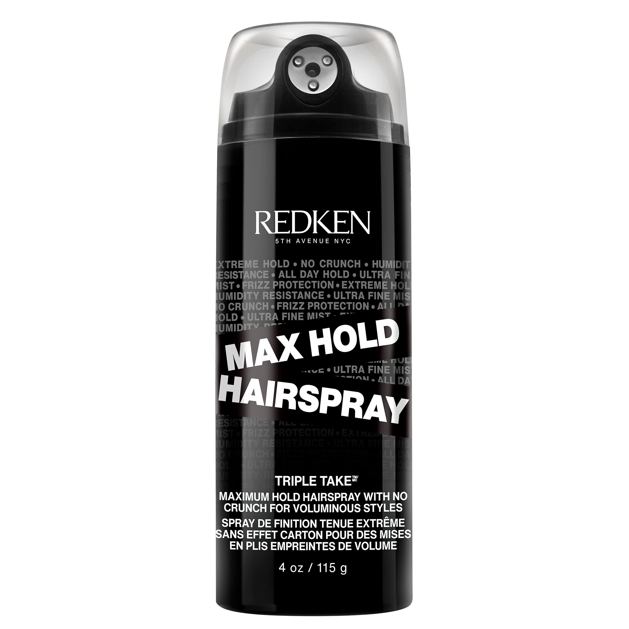 Redken Max Hold Hairspray 32 | Extreme Maximum High Hold Hairspray | For All Hair Types | Long-Lasting Lift & Body | All-Day Sty