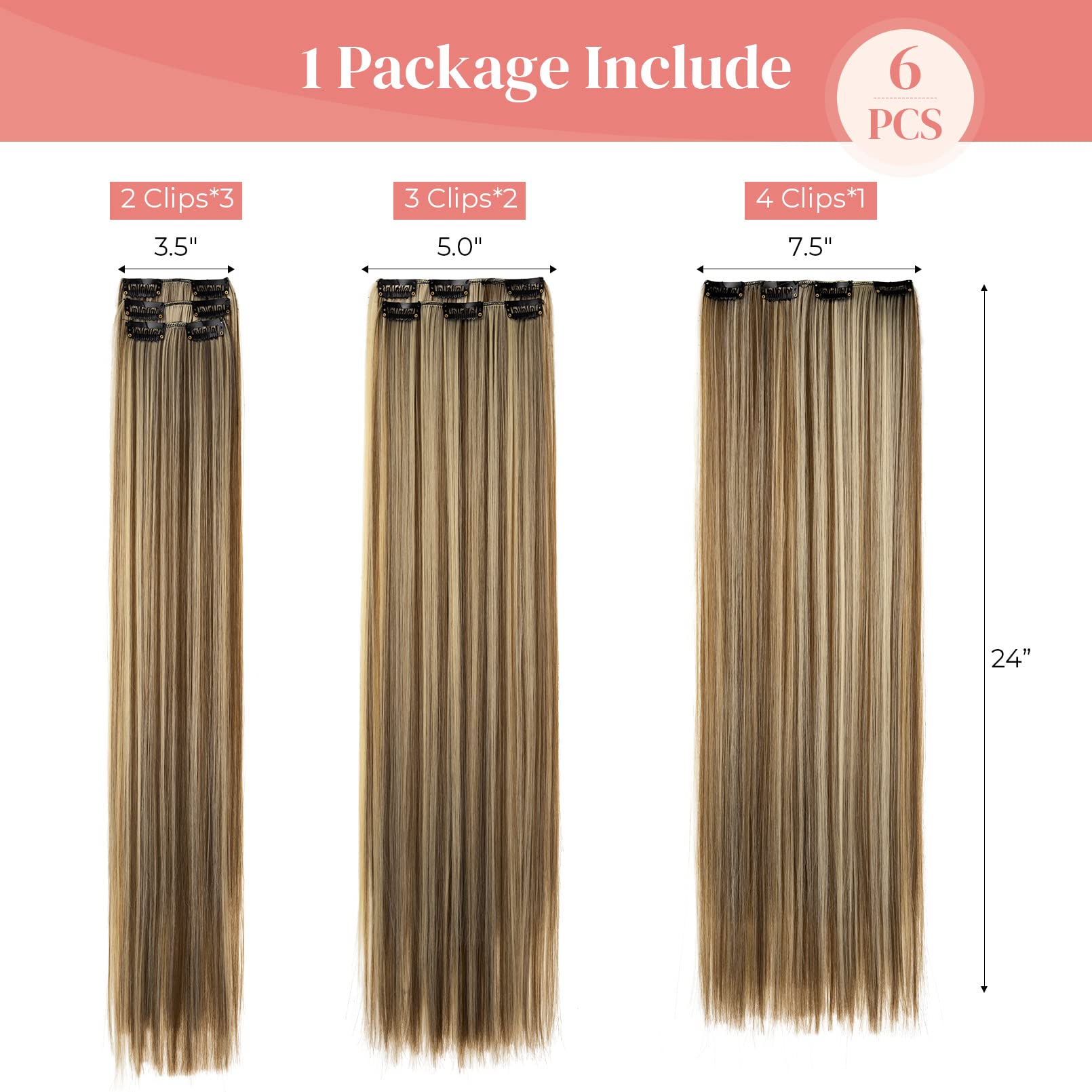 Clip In Hair Extensions
